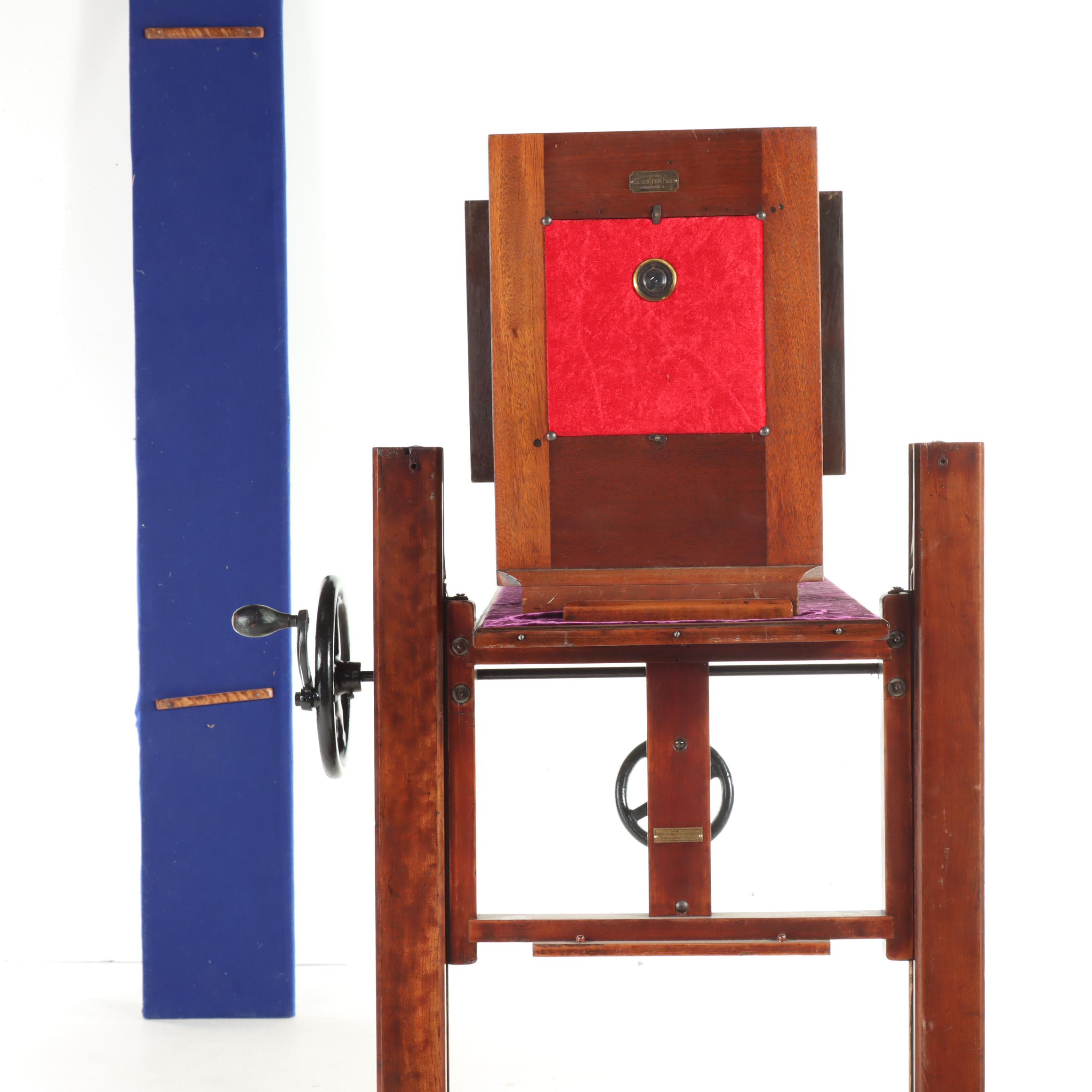 Agfa Ansco Company Studio Camera on Stand, Early 20th Century