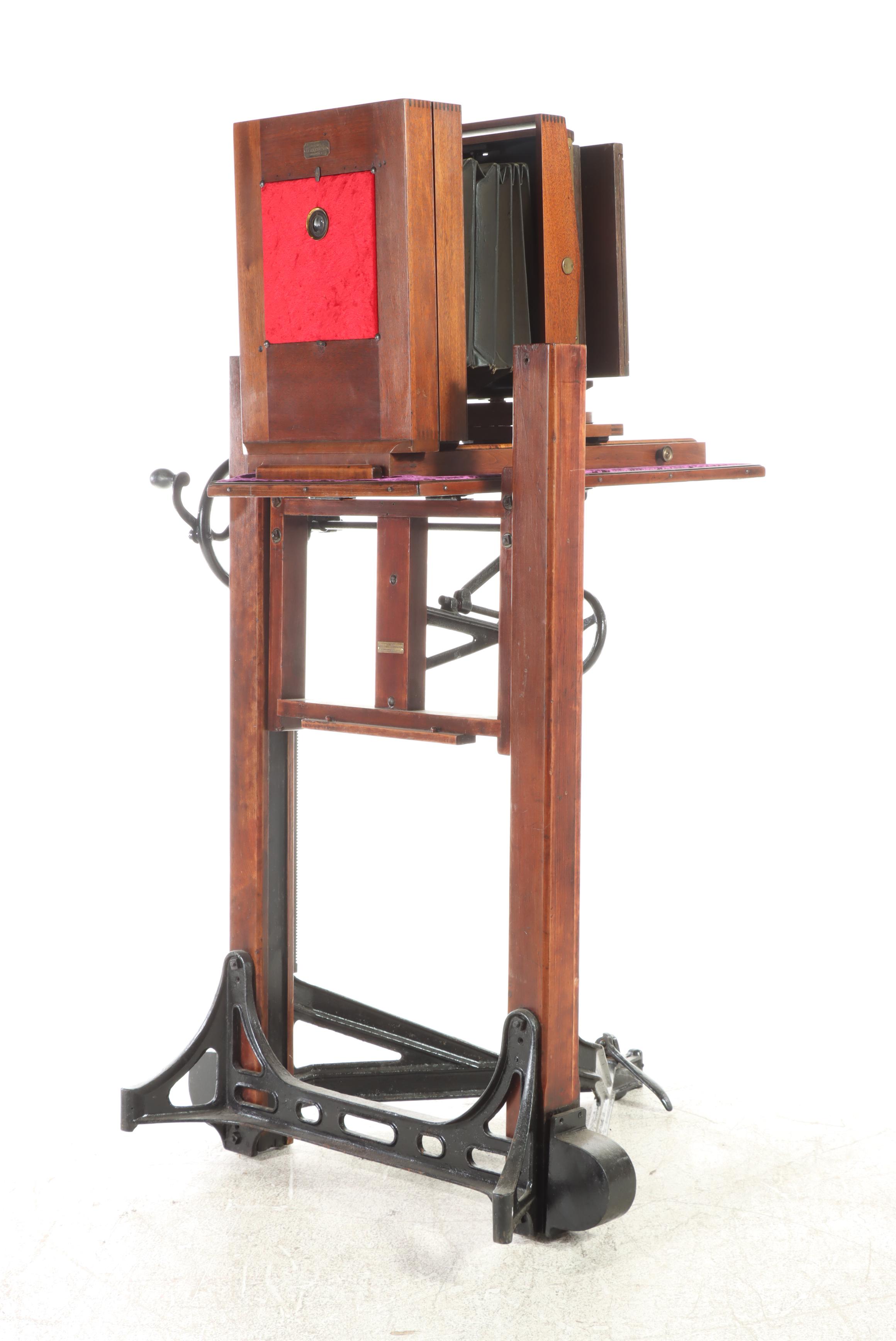Agfa Ansco Company Studio Camera on Stand, Early 20th Century