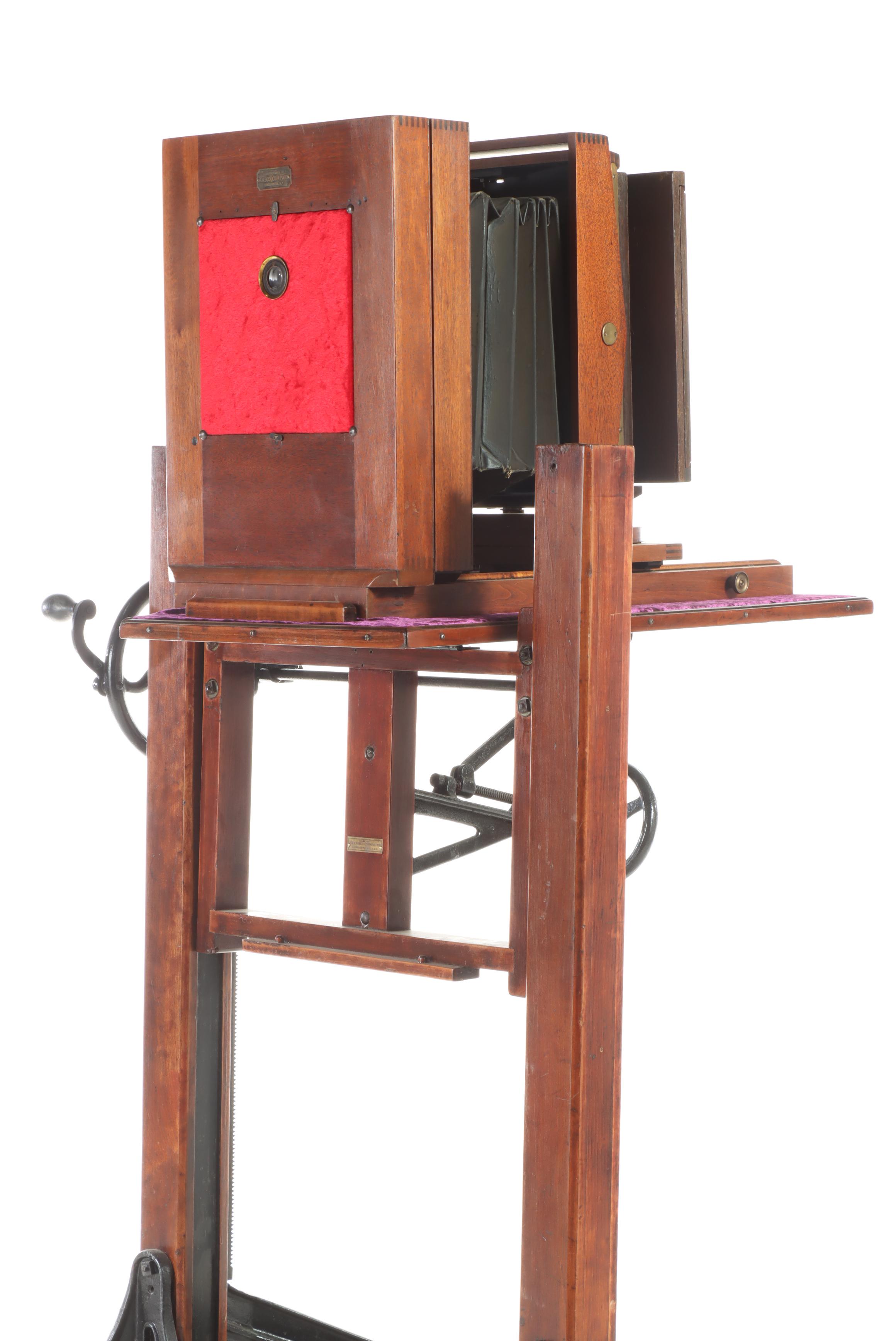 Agfa Ansco Company Studio Camera on Stand, Early 20th Century