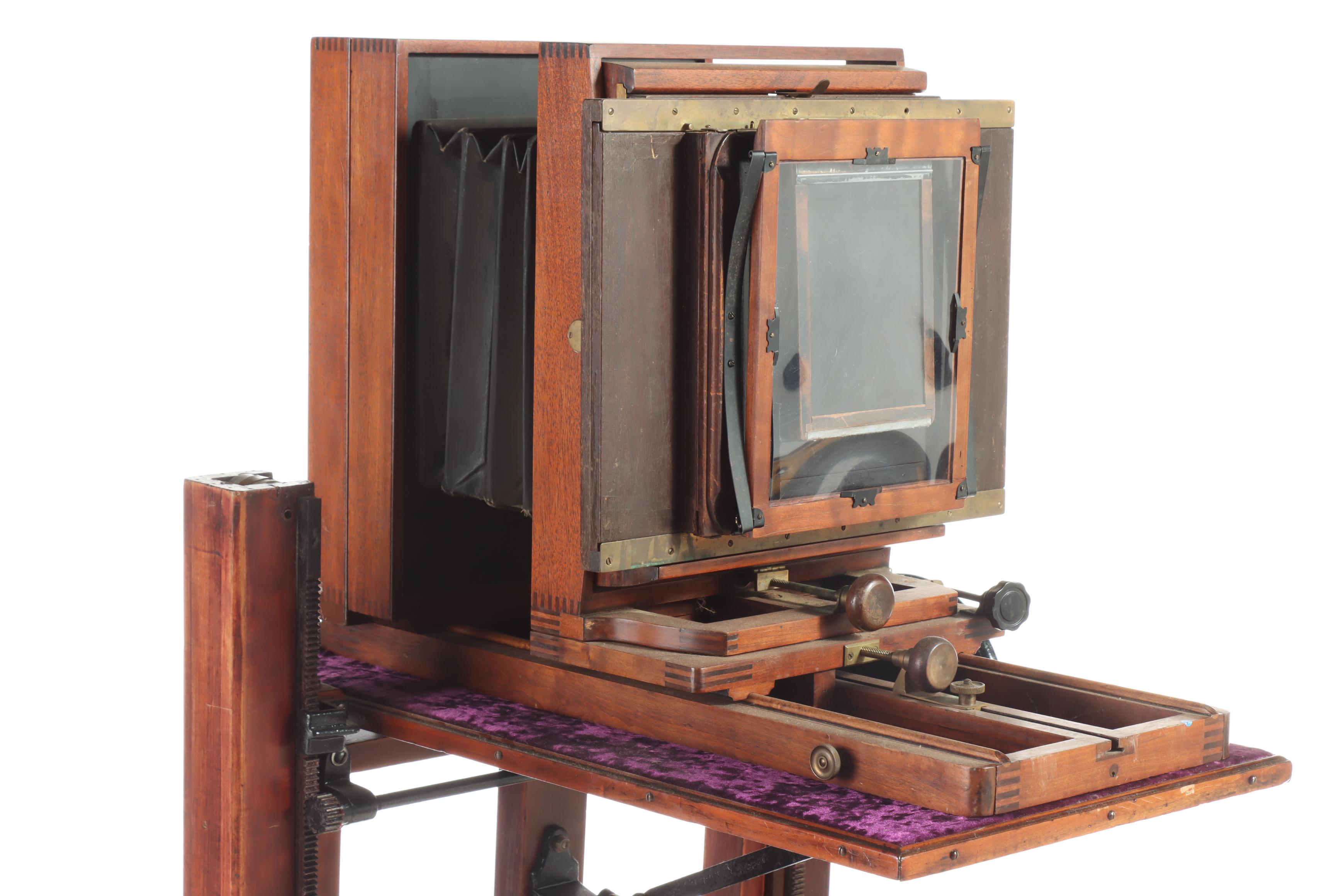 Agfa Ansco Company Studio Camera on Stand, Early 20th Century