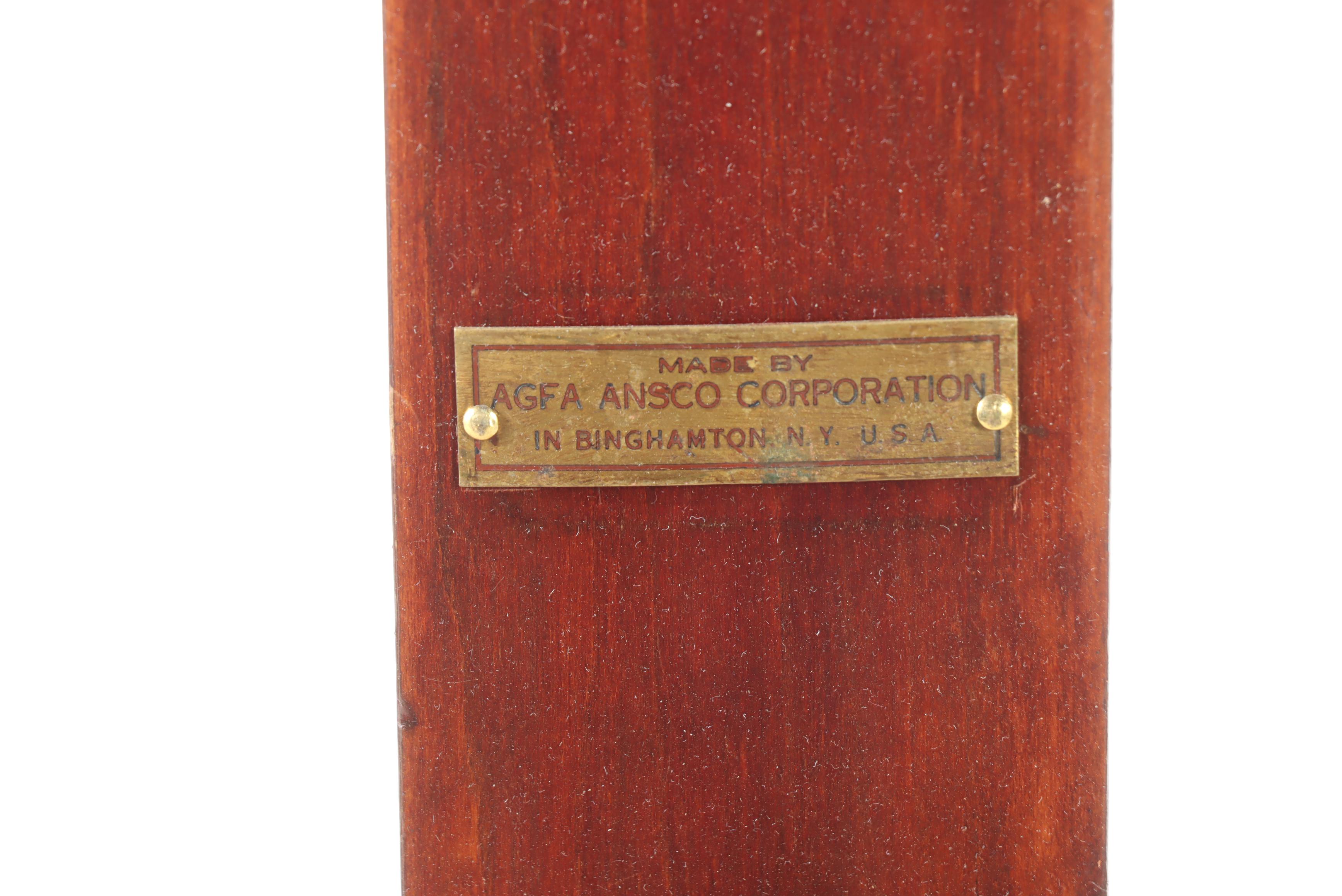 Agfa Ansco Company Studio Camera on Stand, Early 20th Century