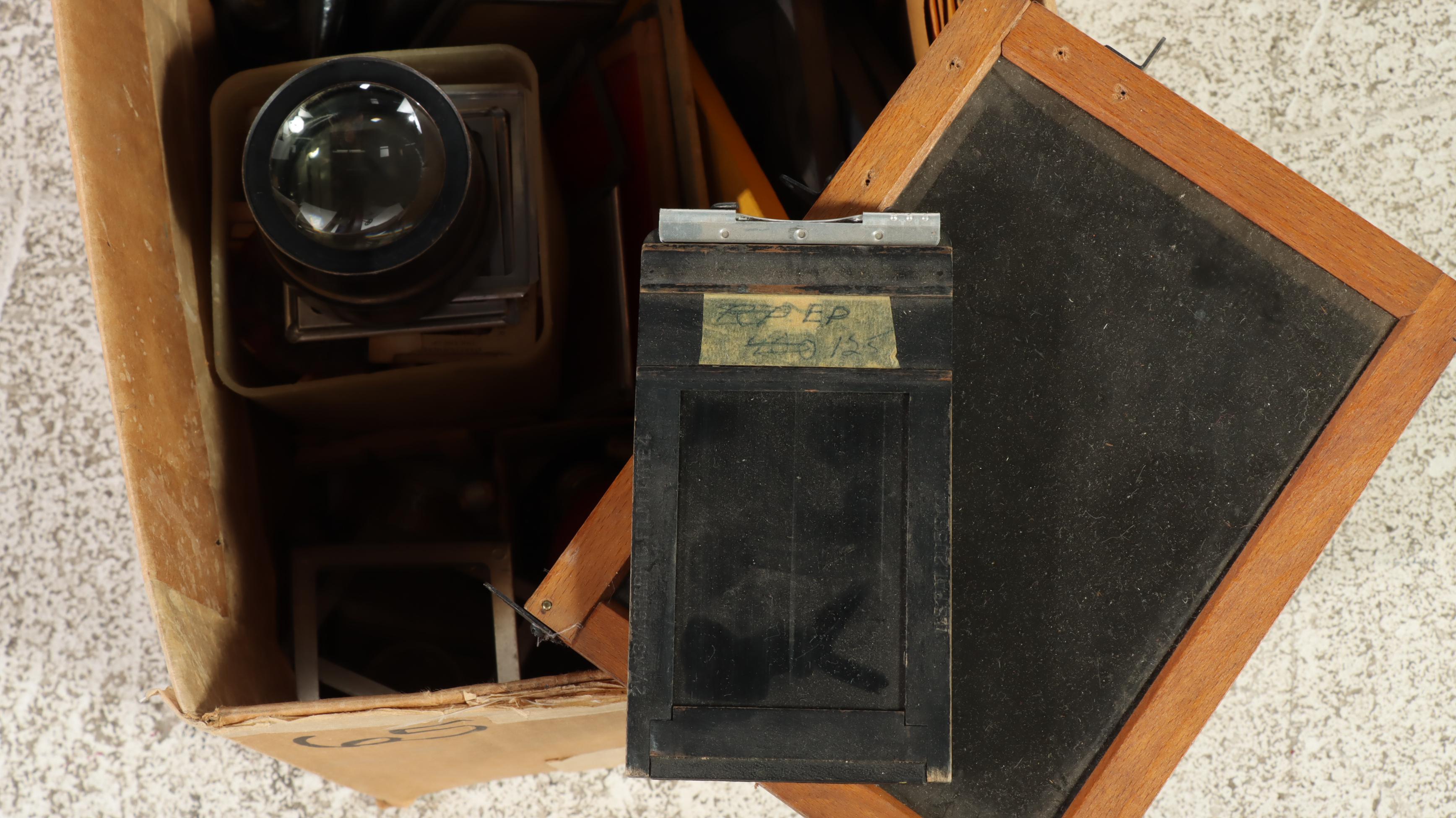Agfa Ansco Company Studio Camera on Stand, Early 20th Century