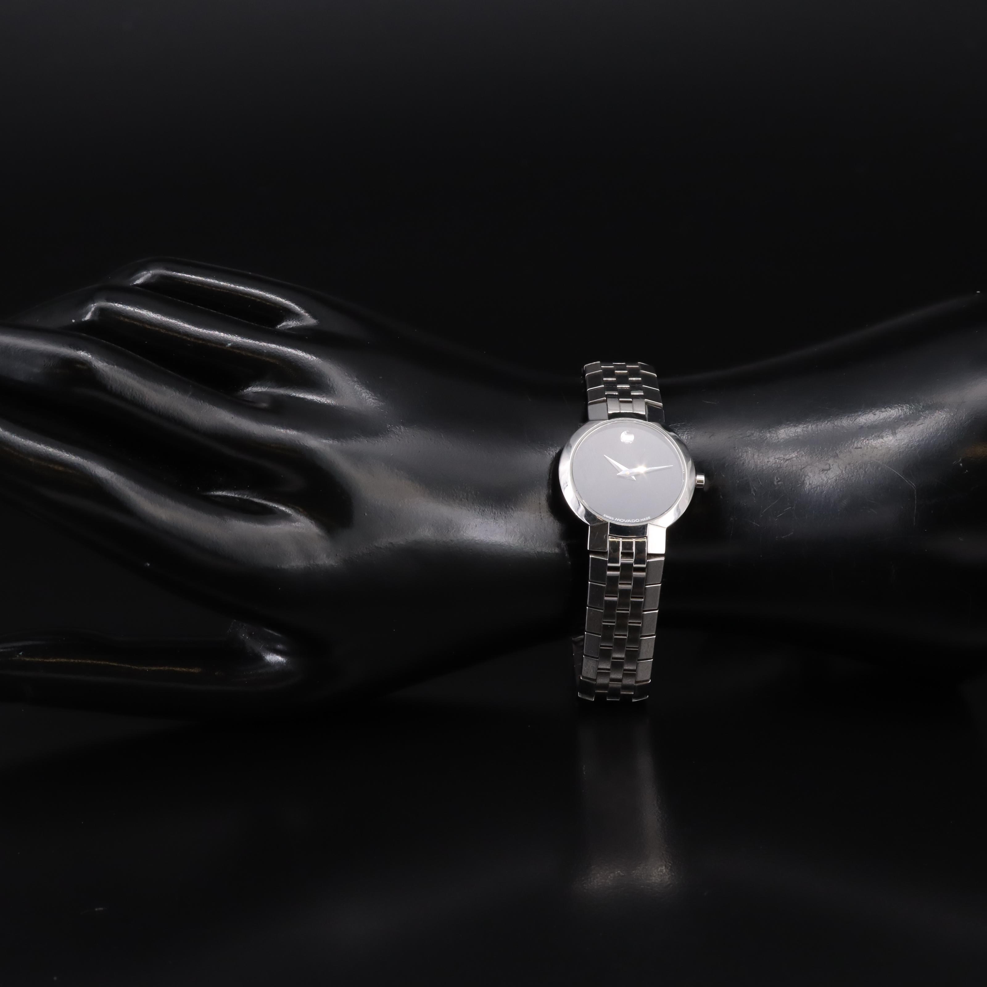 Movado Museum Classic Stainless Steel Quartz Watch