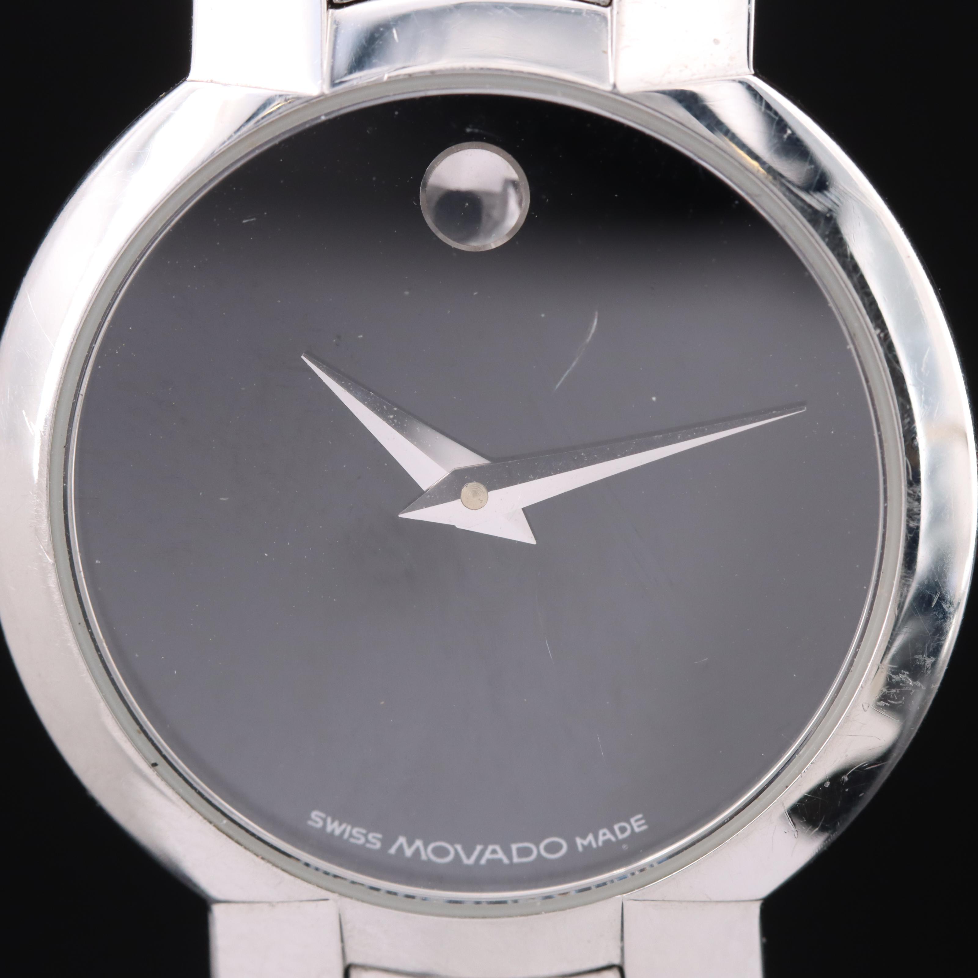 Movado Museum Classic Stainless Steel Quartz Watch