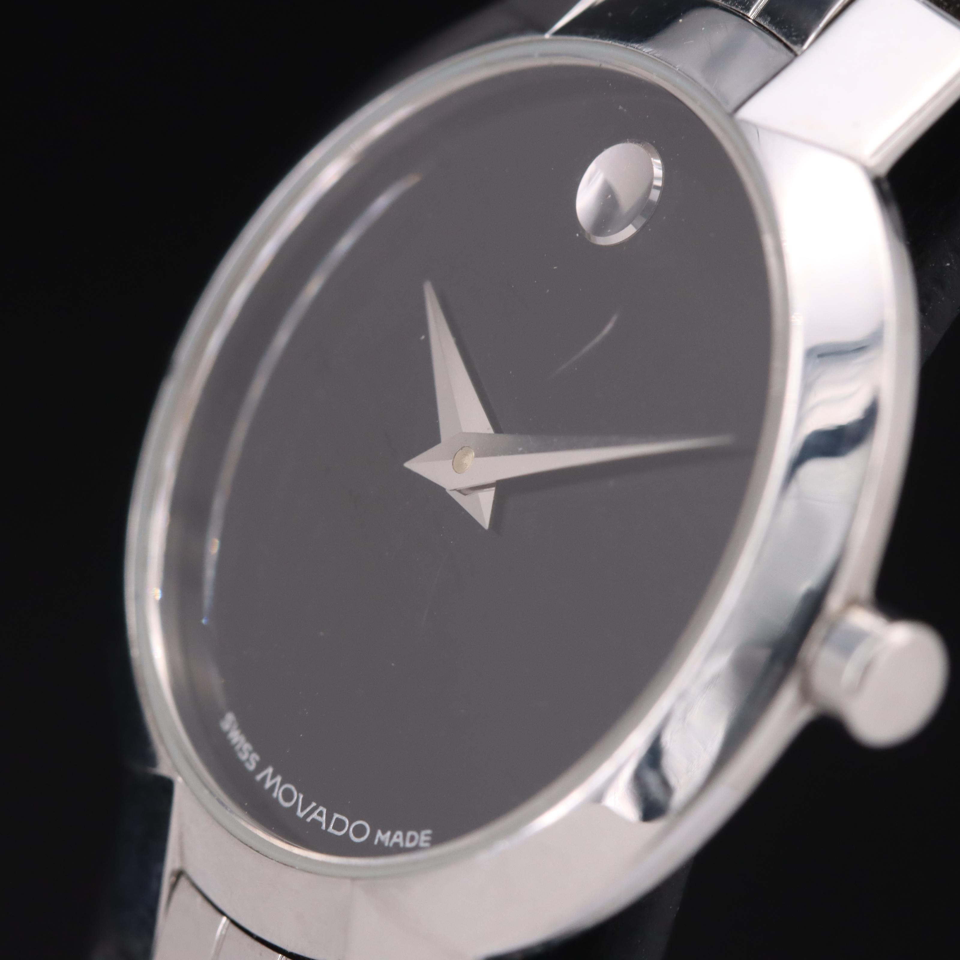 Movado Museum Classic Stainless Steel Quartz Watch