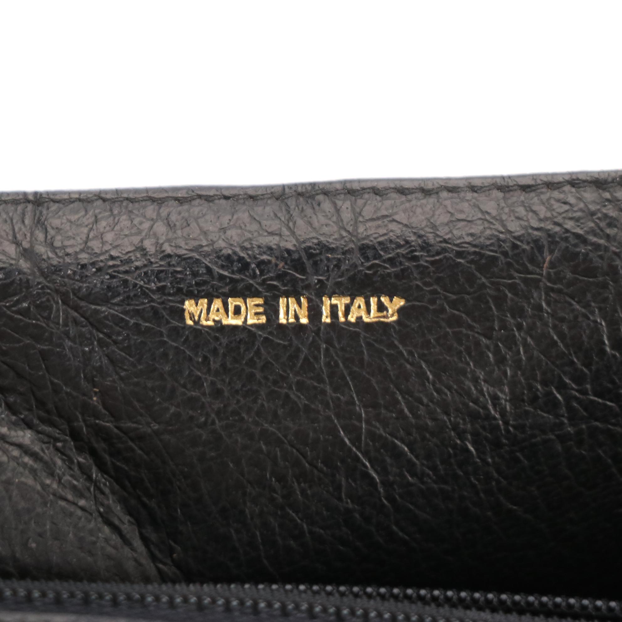 Chanel CC Small Flap Shoulder Bag in Black Quilted Lambskin Leather