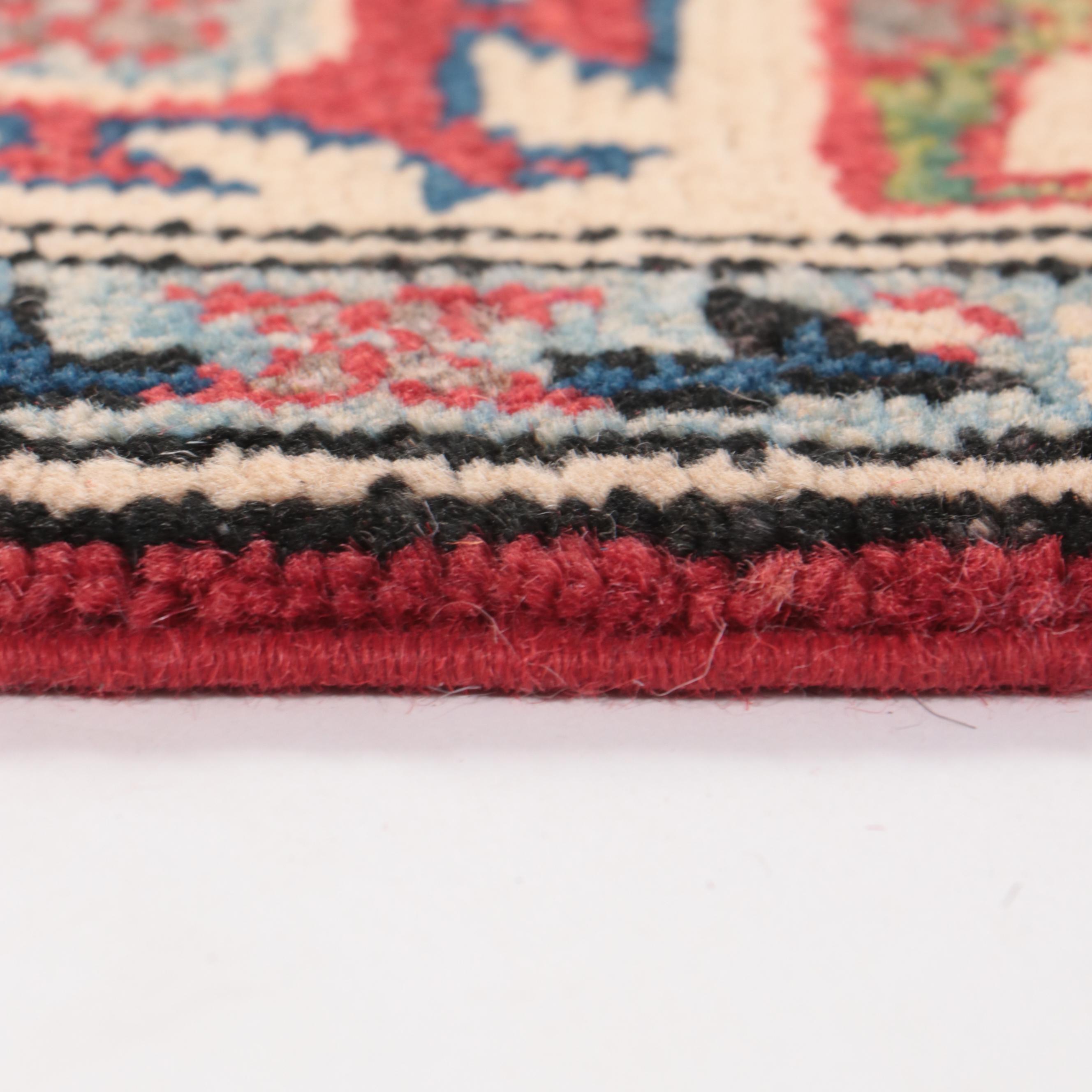 2'10 x 4'3 Hand-Knotted Afghan Kazak Accent Rug