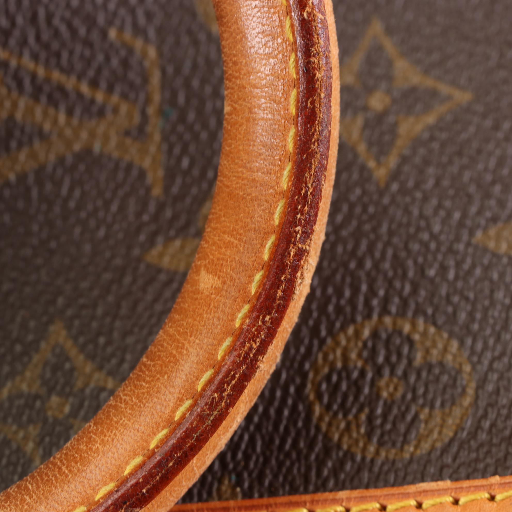 Louis Vuitton Keepall 55 in Monogram Canvas and Vachetta Leather