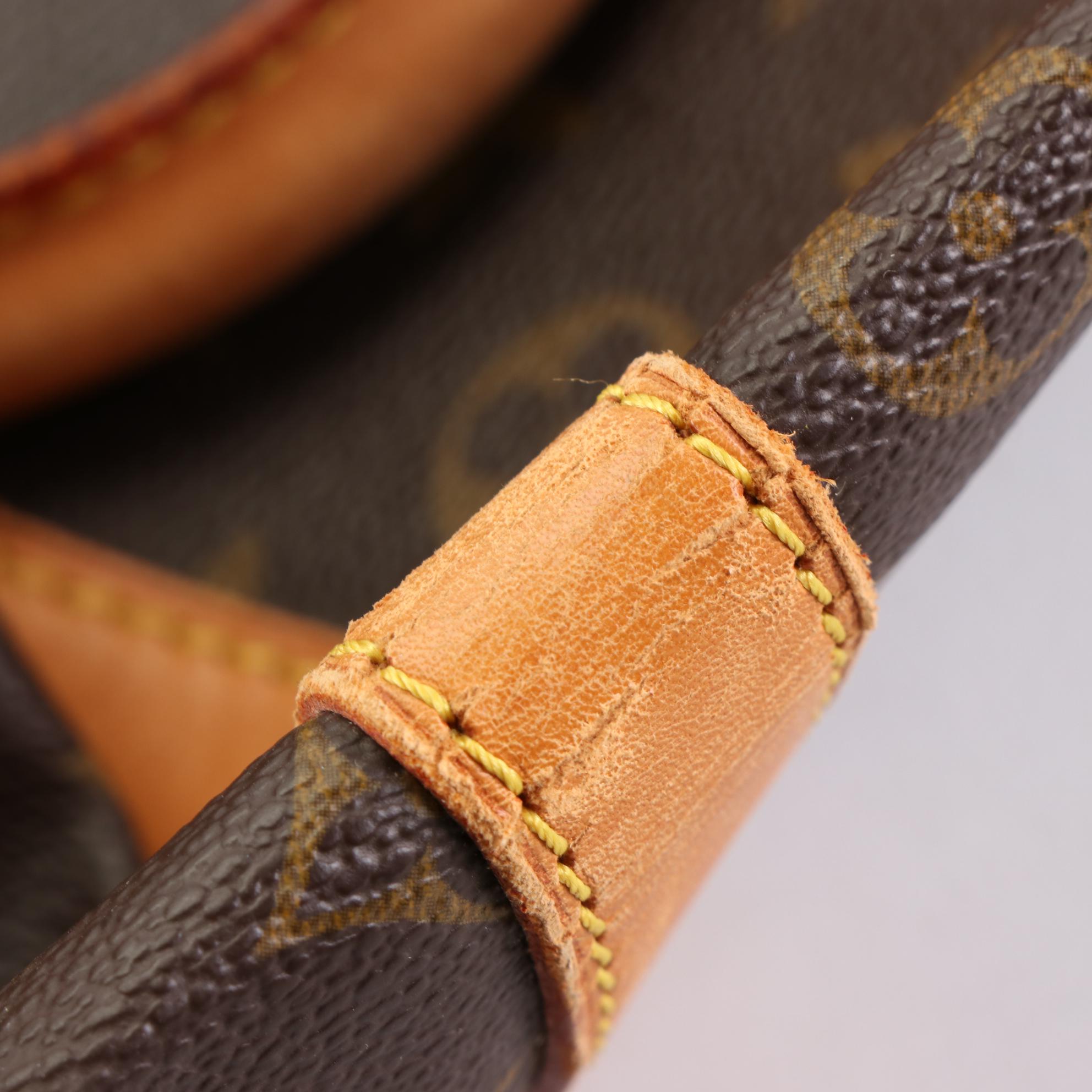 Louis Vuitton Keepall 55 in Monogram Canvas and Vachetta Leather