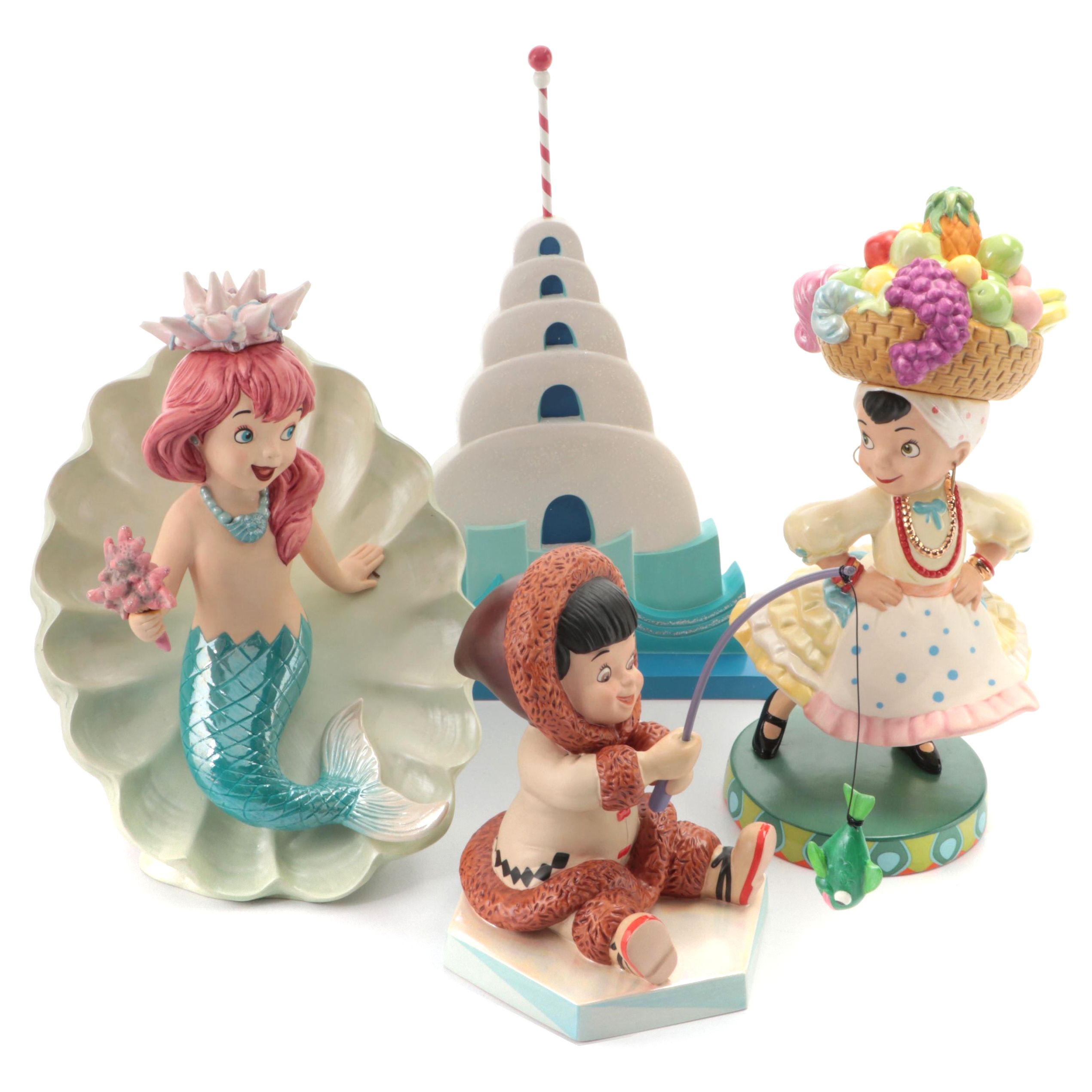 Walt Disney Classics Collection "Its a Small World After All" Figurines