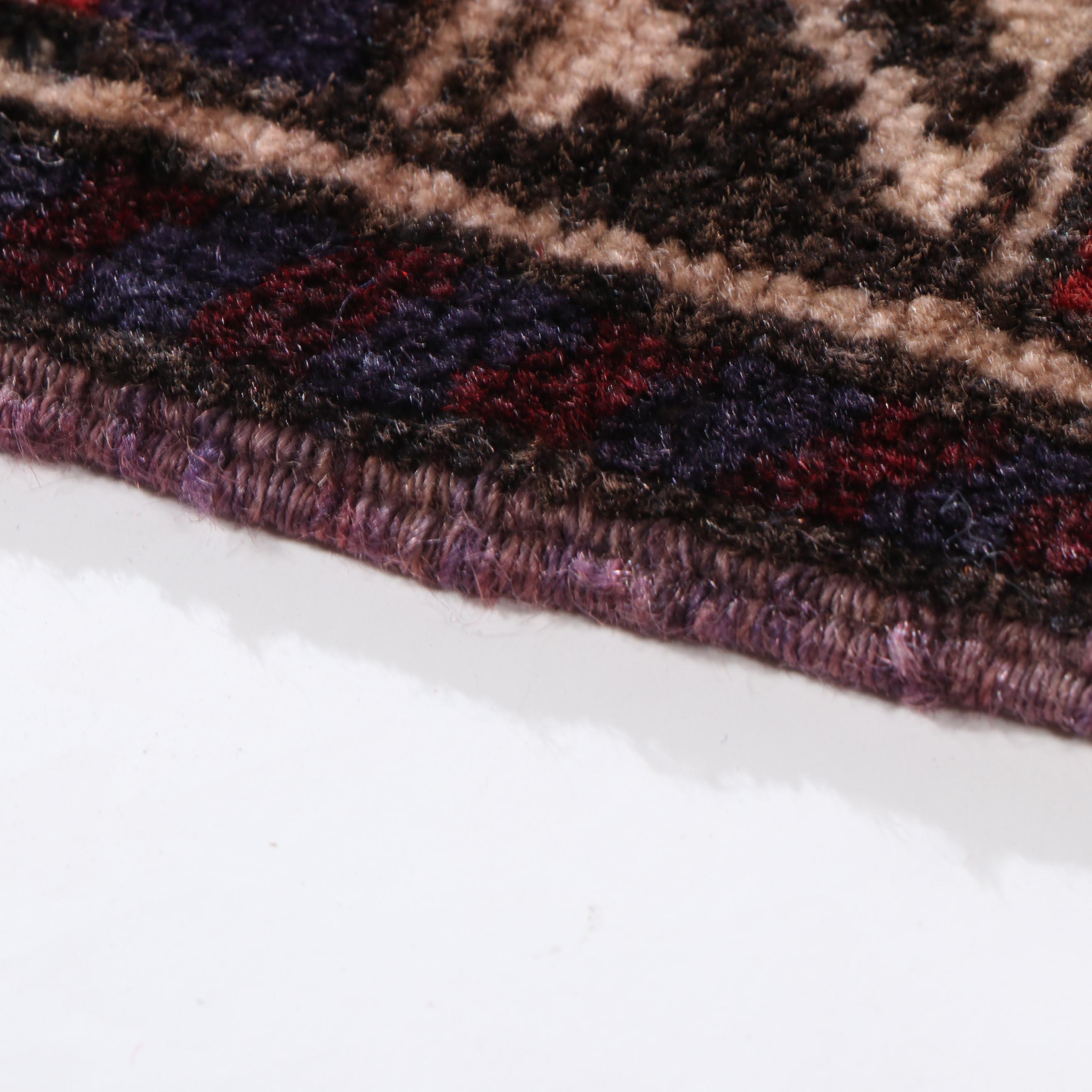 2'1 x 2'8 Hand-Knotted Afghan Bokhara Style Accent Rug