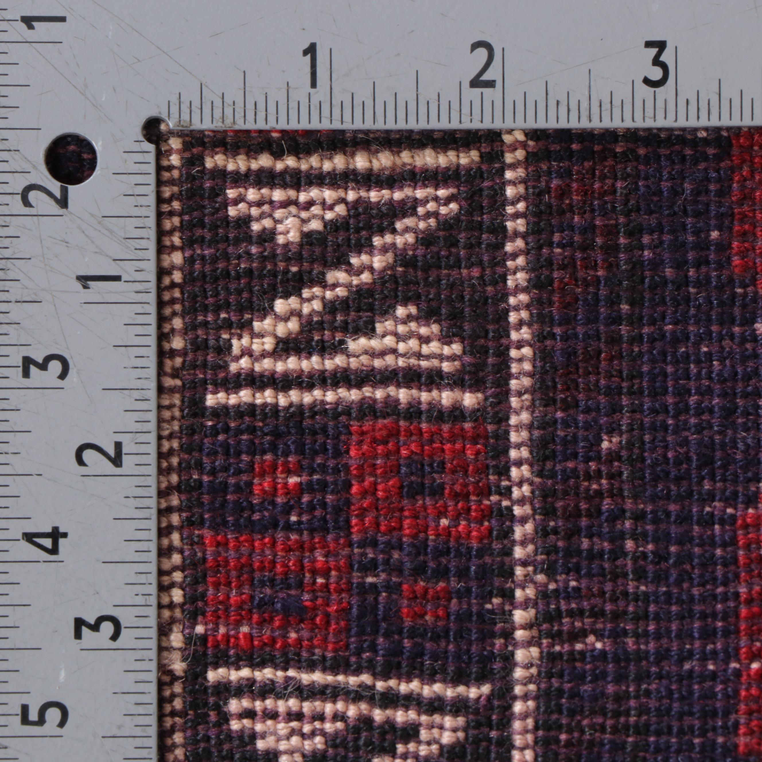 2'1 x 2'8 Hand-Knotted Afghan Bokhara Style Accent Rug