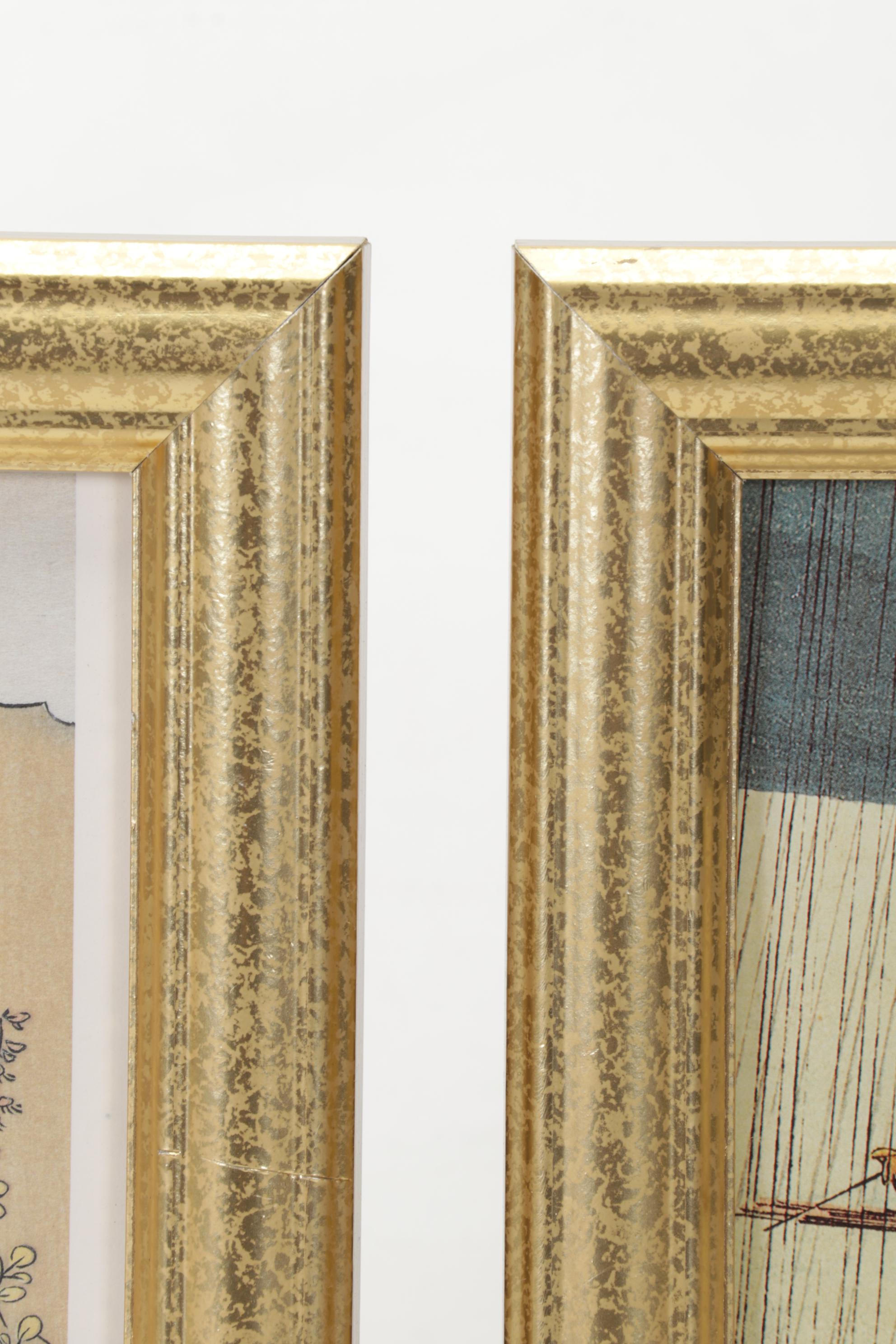 Offset Lithographs After Hiroshige and Katsukawa Shunshō, 21st century