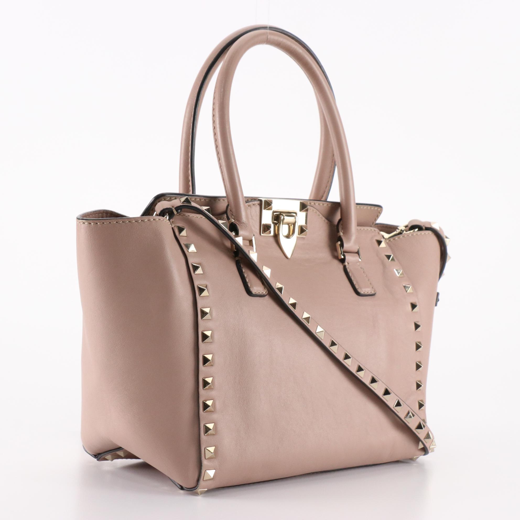Valentino Rockstud Two-Way Tote in Leather