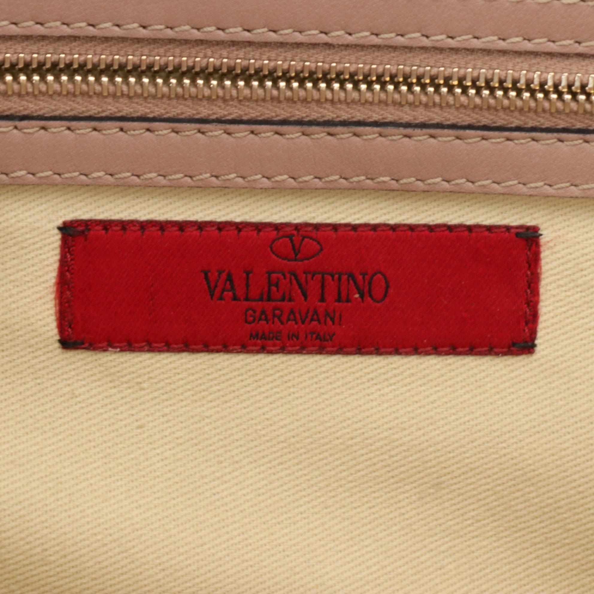 Valentino Rockstud Two-Way Tote in Leather