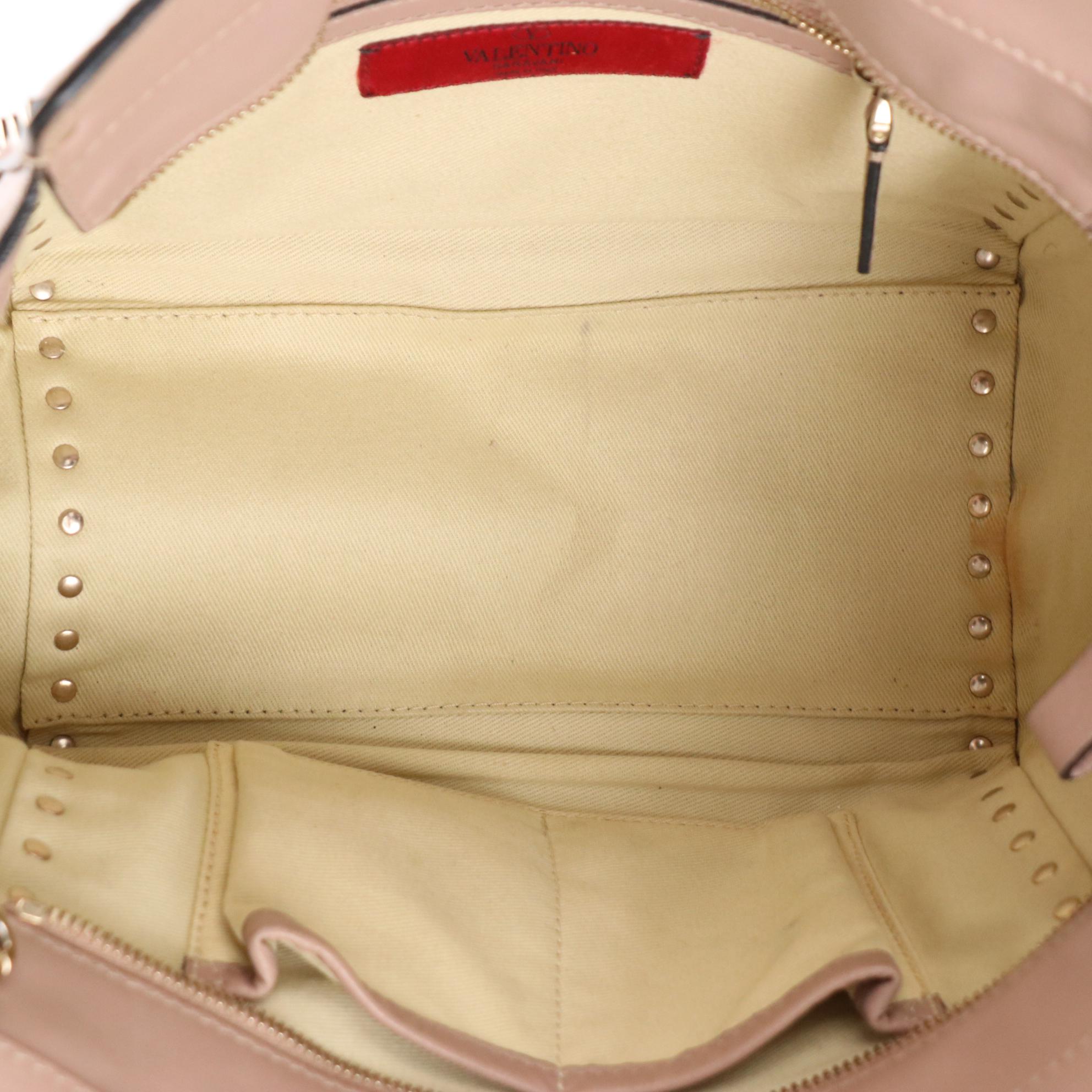 Valentino Rockstud Two-Way Tote in Leather