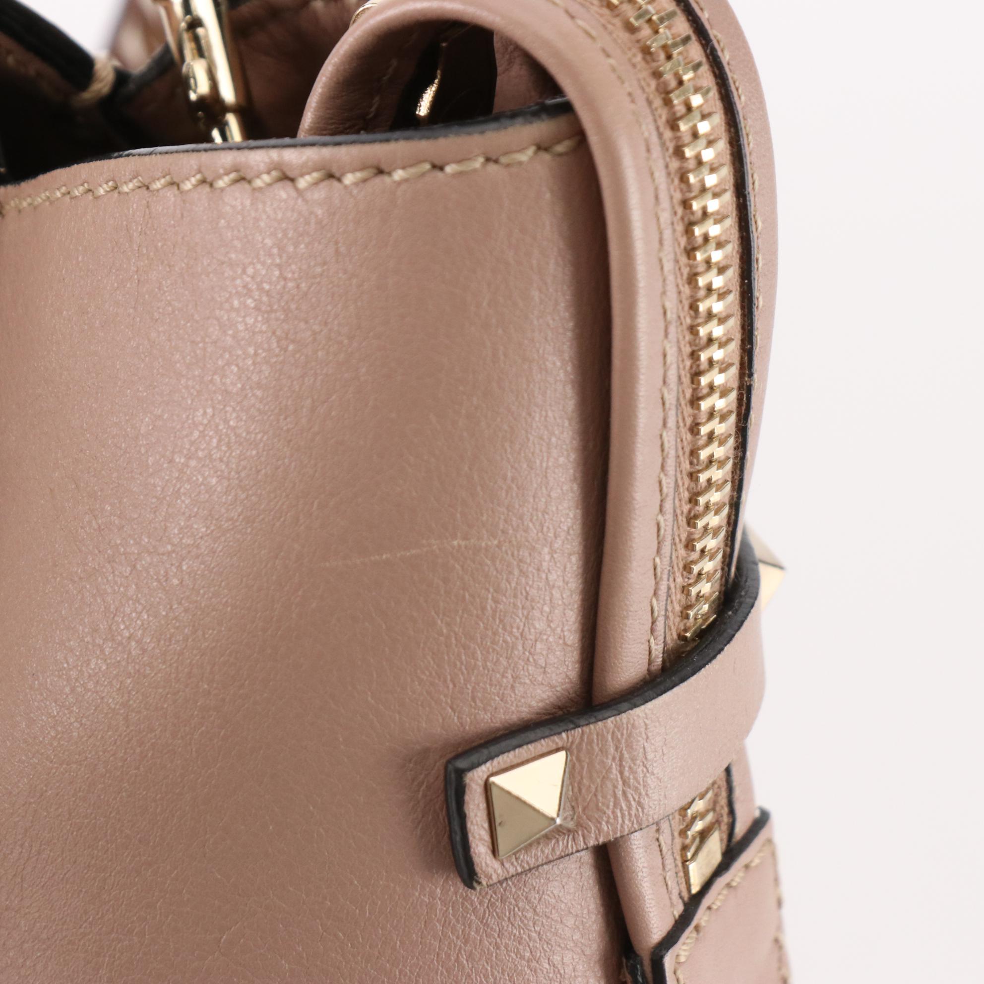 Valentino Rockstud Two-Way Tote in Leather