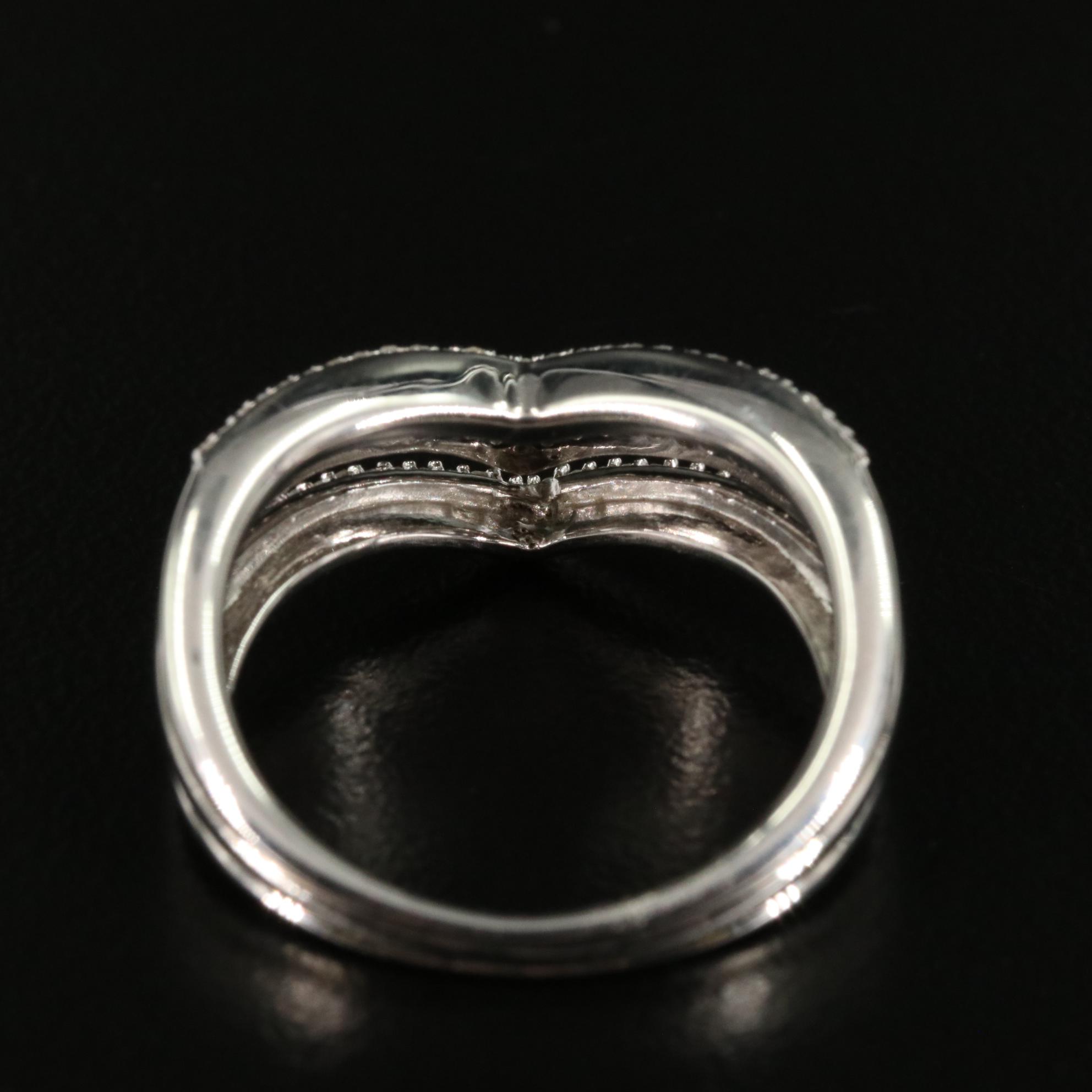 Sterling 0.21 CTW Diamond Ring