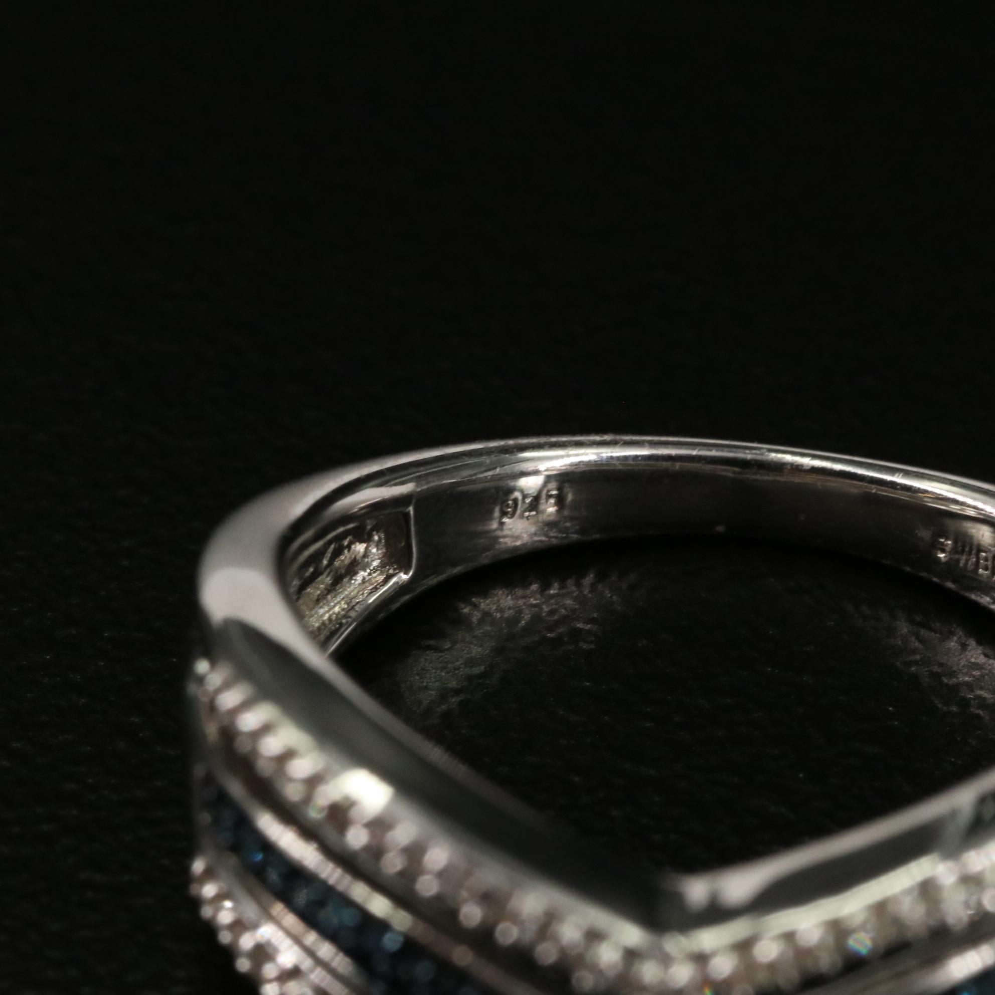 Sterling 0.21 CTW Diamond Ring