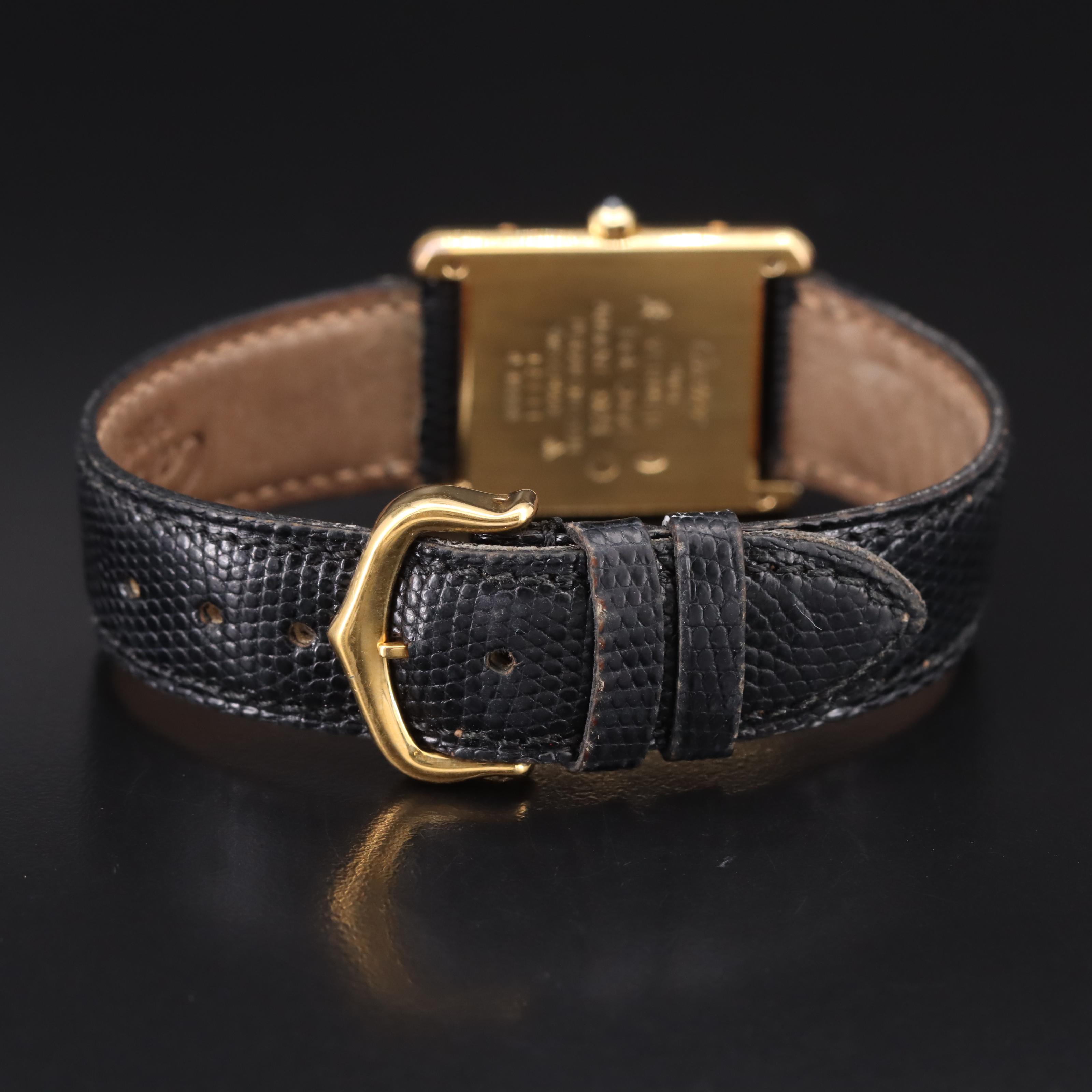 Cartier Must de Cartier Tank Quartz Watch