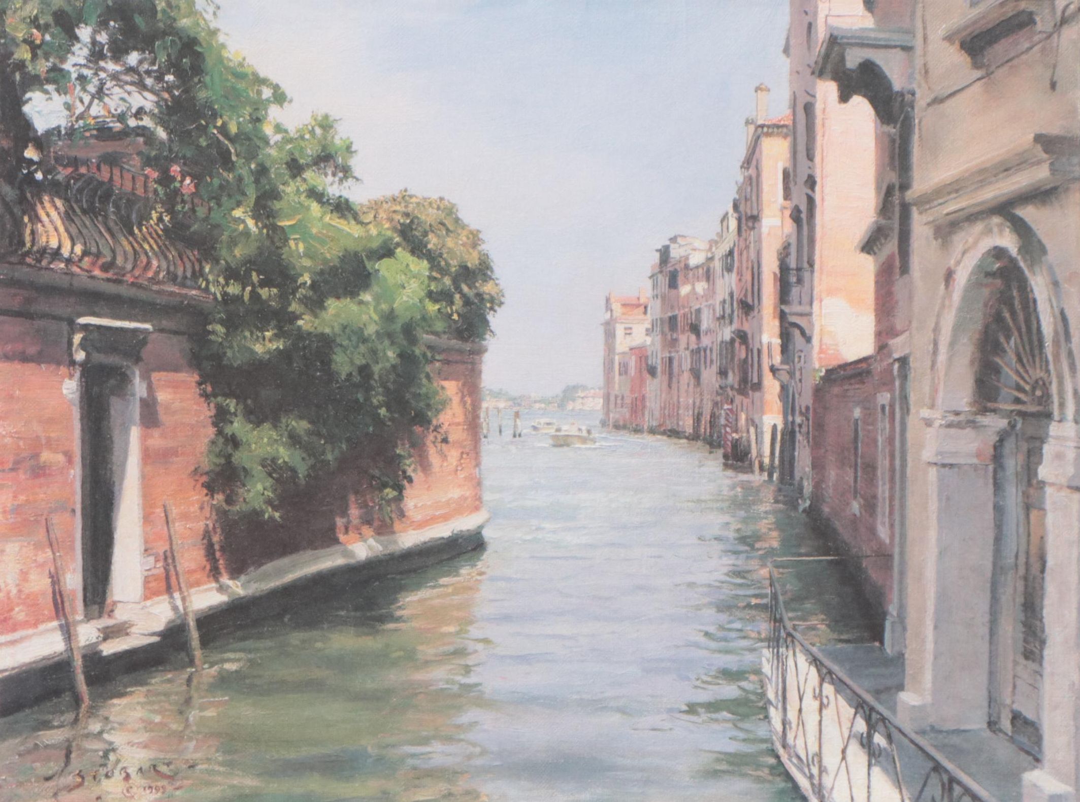 John Stobart Offset Lithograph "Venice," 2000