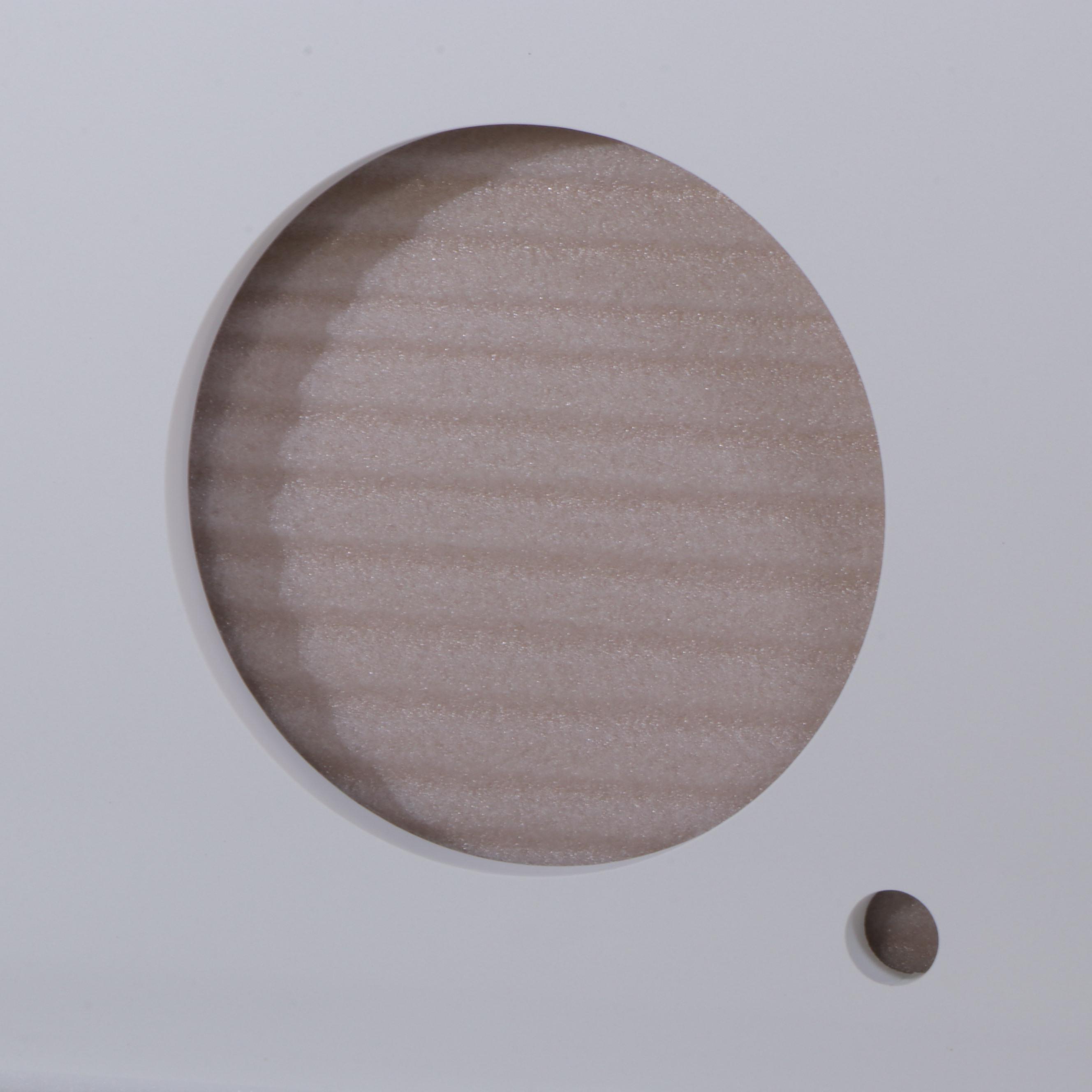 61"x 22" White Quartz Double Vanity Top for Semi-Recessed Sinks