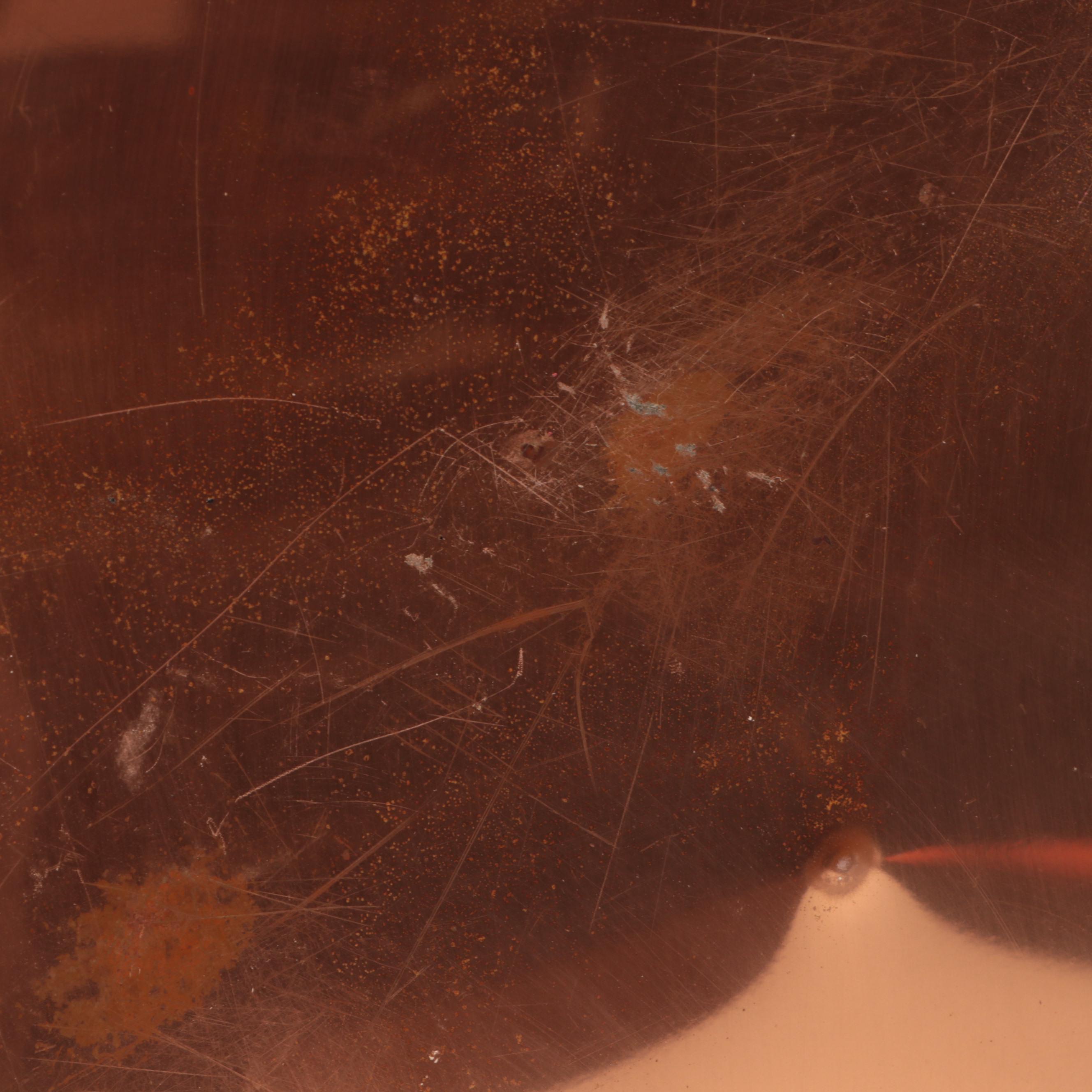 ODI Portuguese Copper Teapot with Sugar, Creamer with Serving Tray