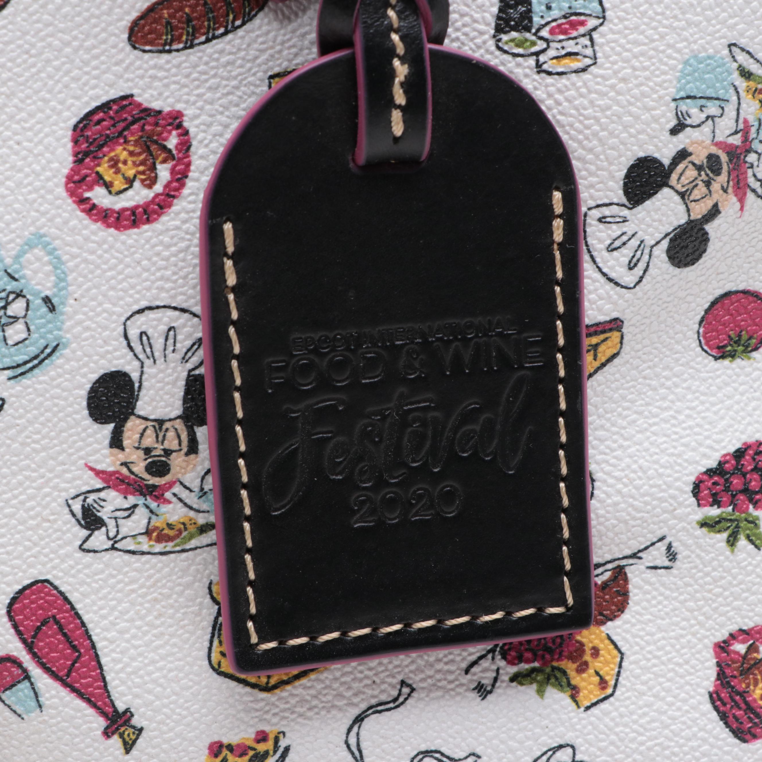 Disney Dooney & Bourke EPCOT Food & Wine Festival 2020 Satchel