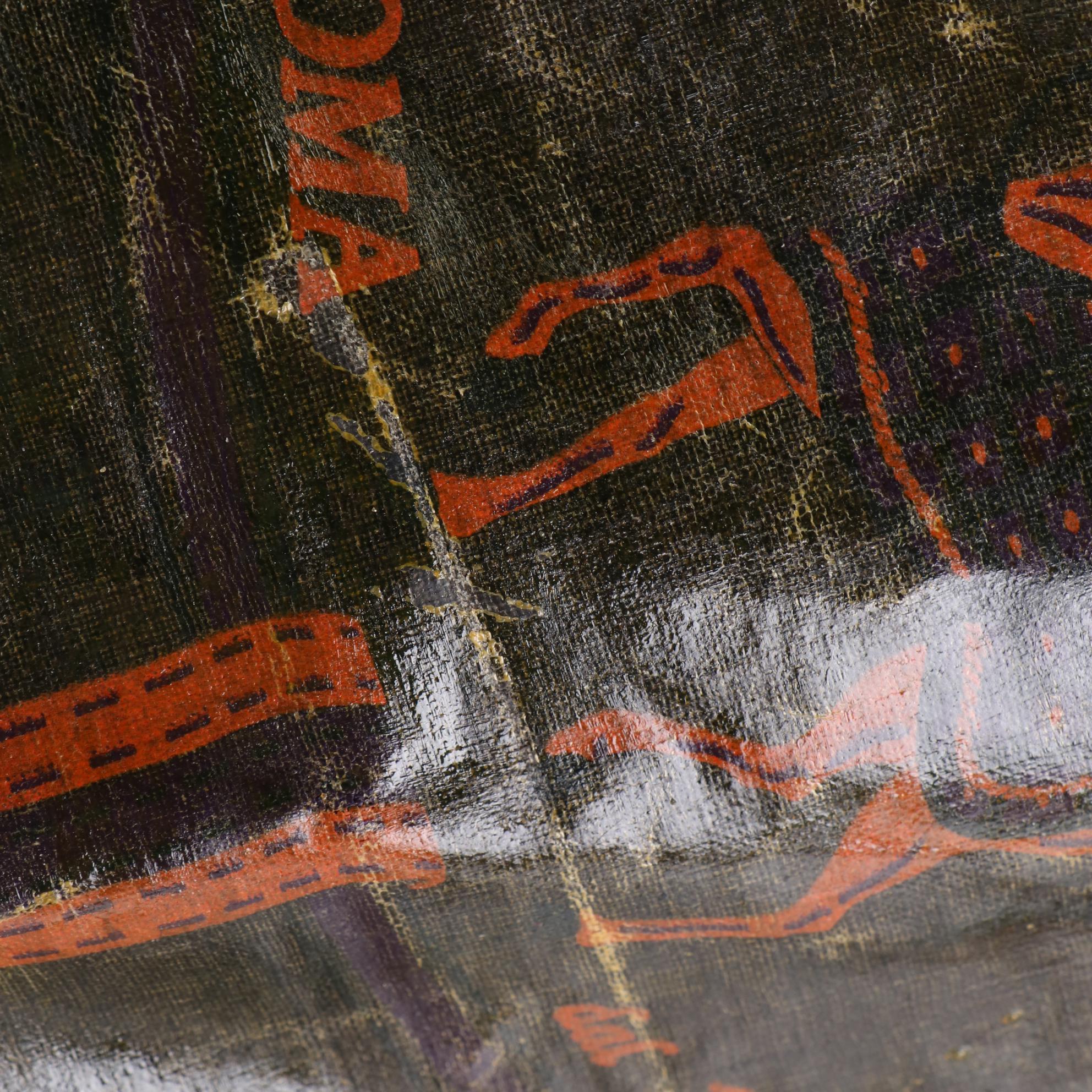 Fendi Buckle Print Coated Canvas and Leather Tote