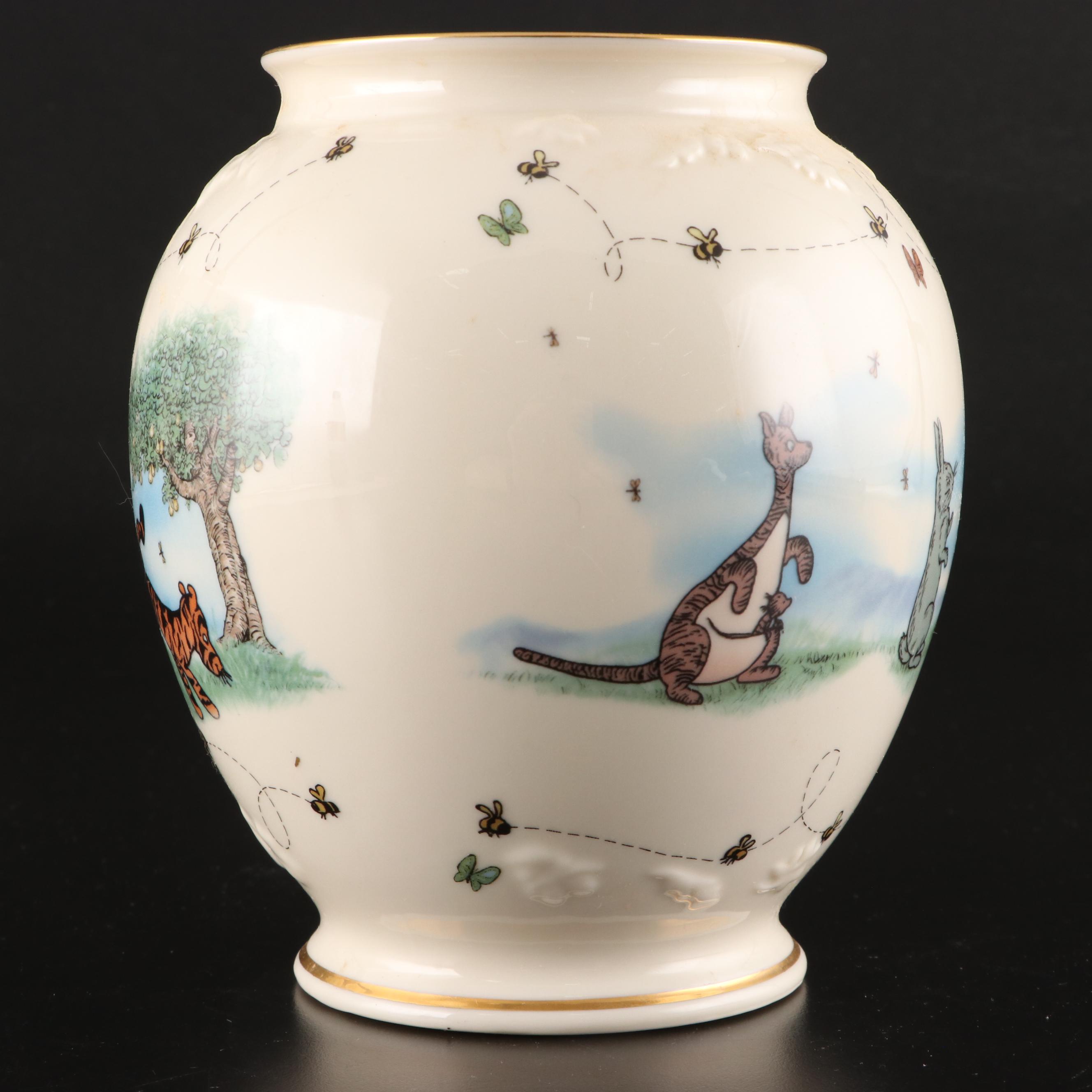 Lenox "Honey Pot" Winnie-the-Pooh Bone China Vase