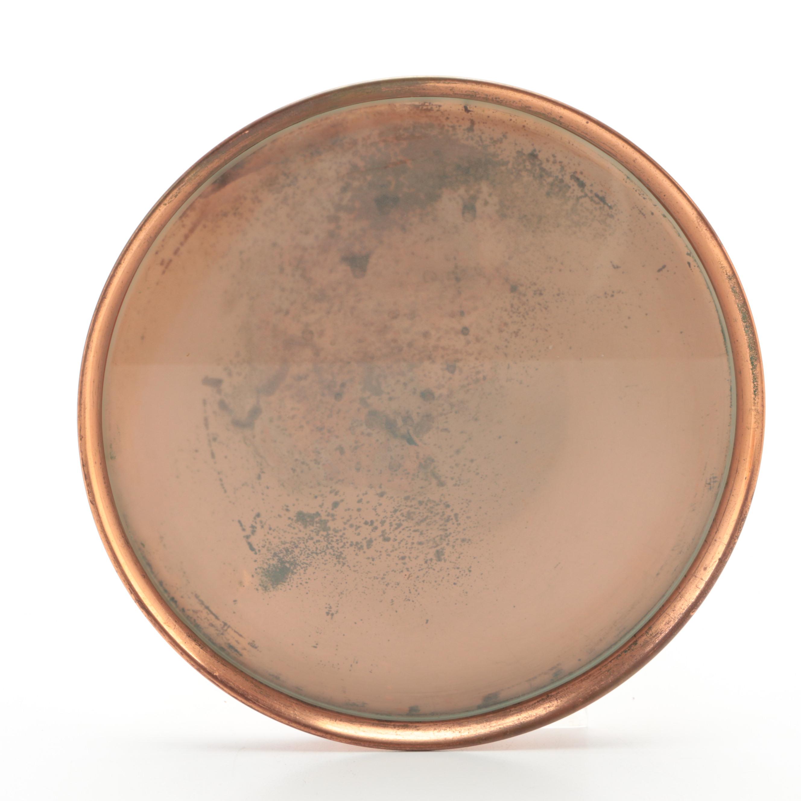 Copperware Covered Serving Dish