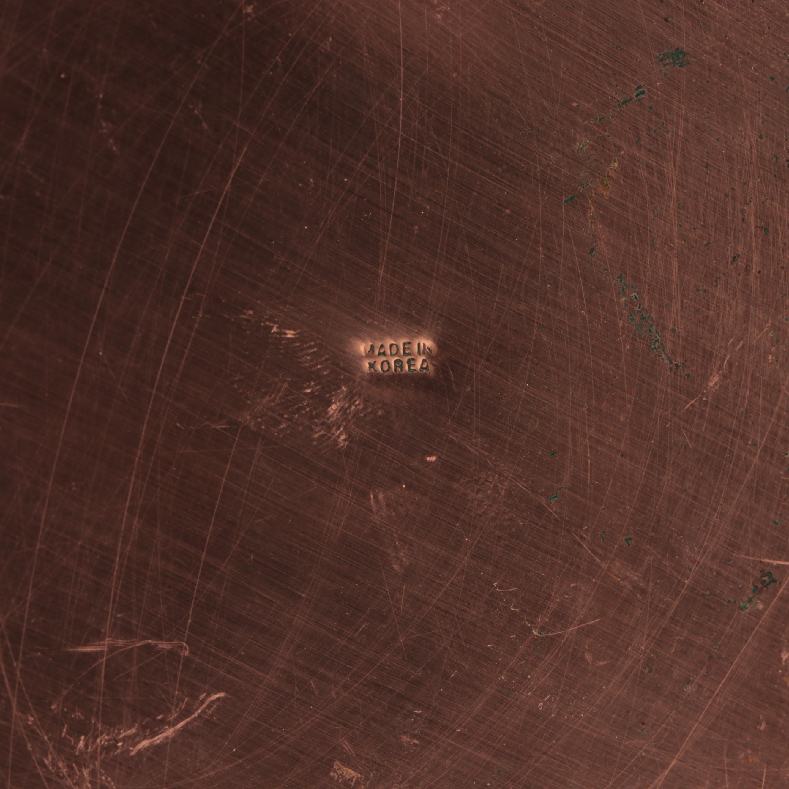 Copperware Covered Serving Dish