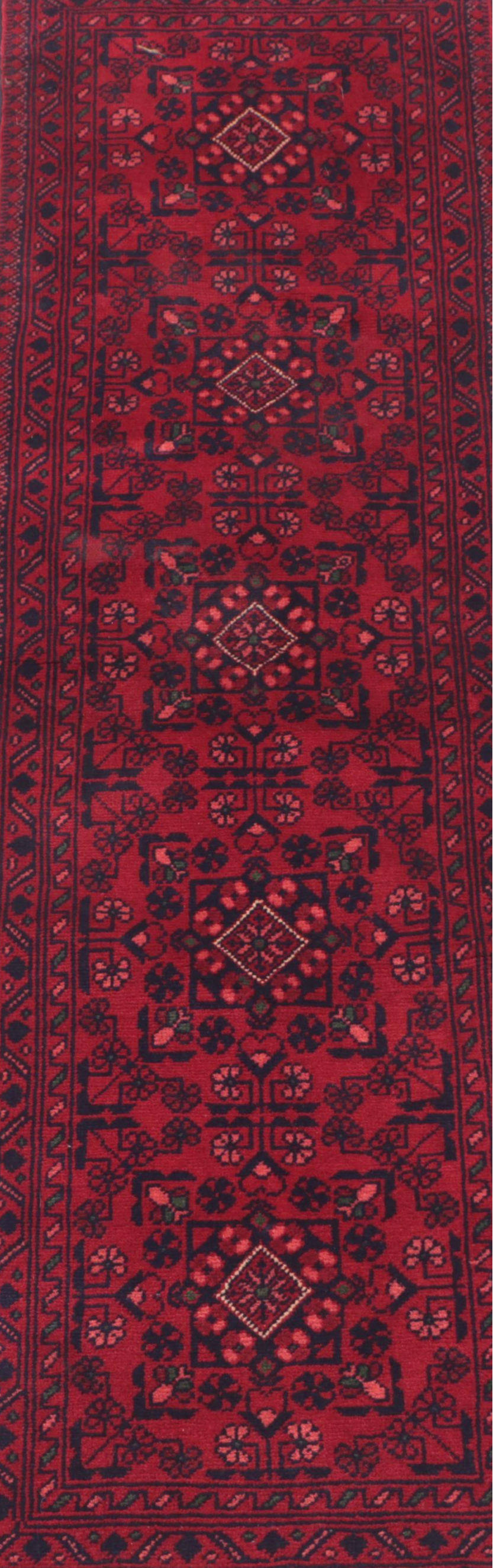 1'8 x 5'8 Hand-Knotted Persian Baluch Carpet Runner