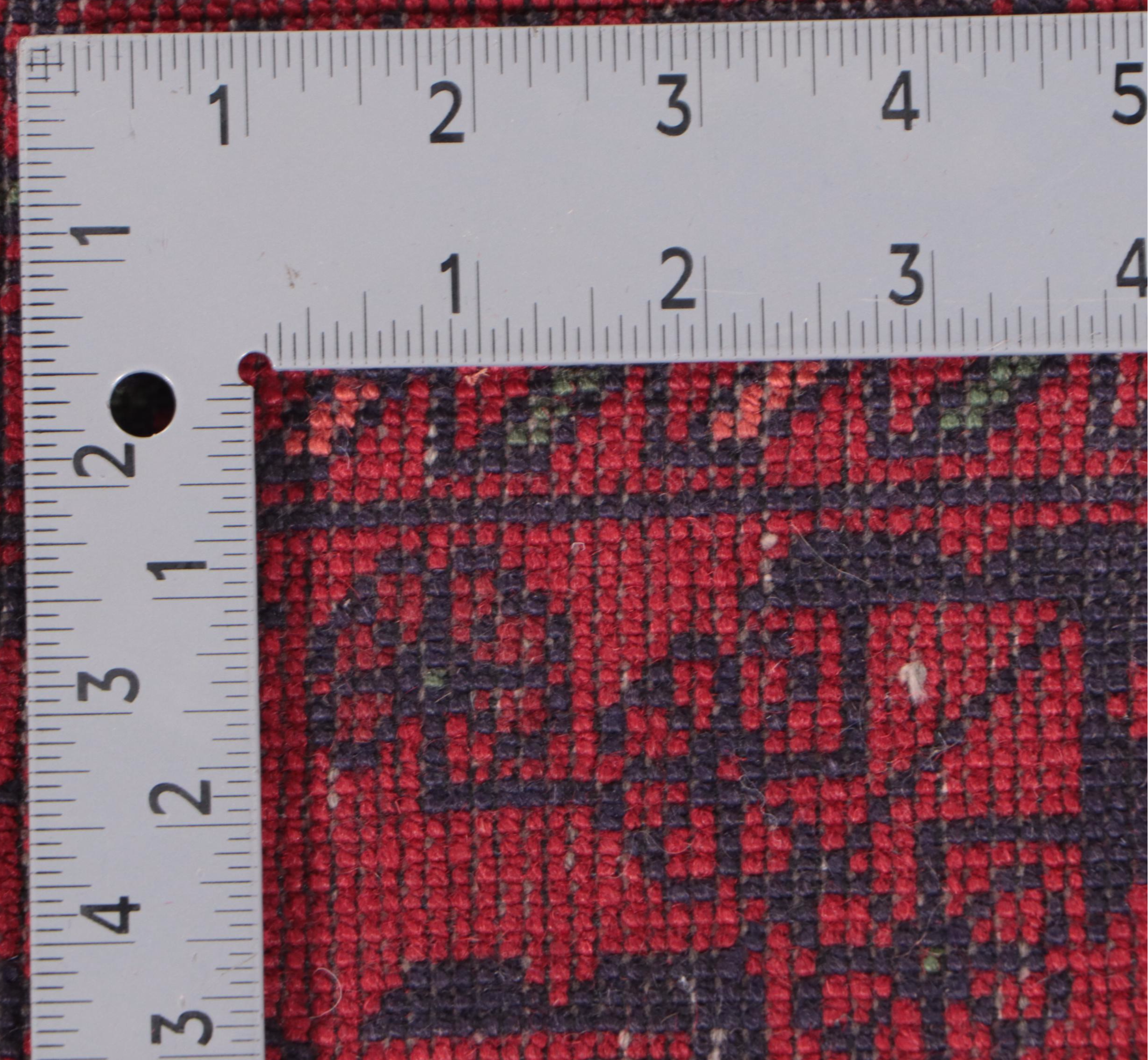 1'8 x 5'8 Hand-Knotted Persian Baluch Carpet Runner