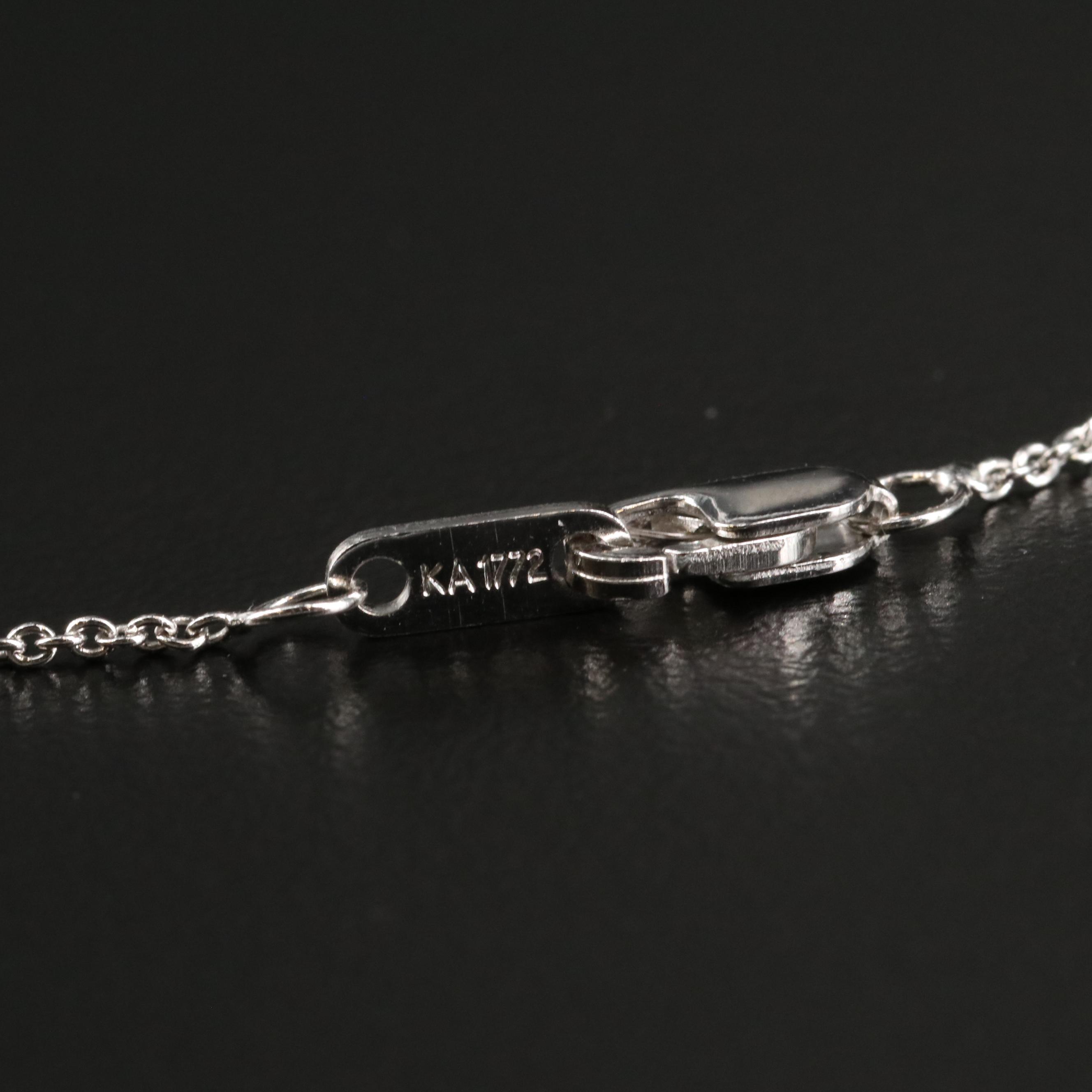 Sterling Emerald and Sapphire "Mom" Heart Pendant Necklace