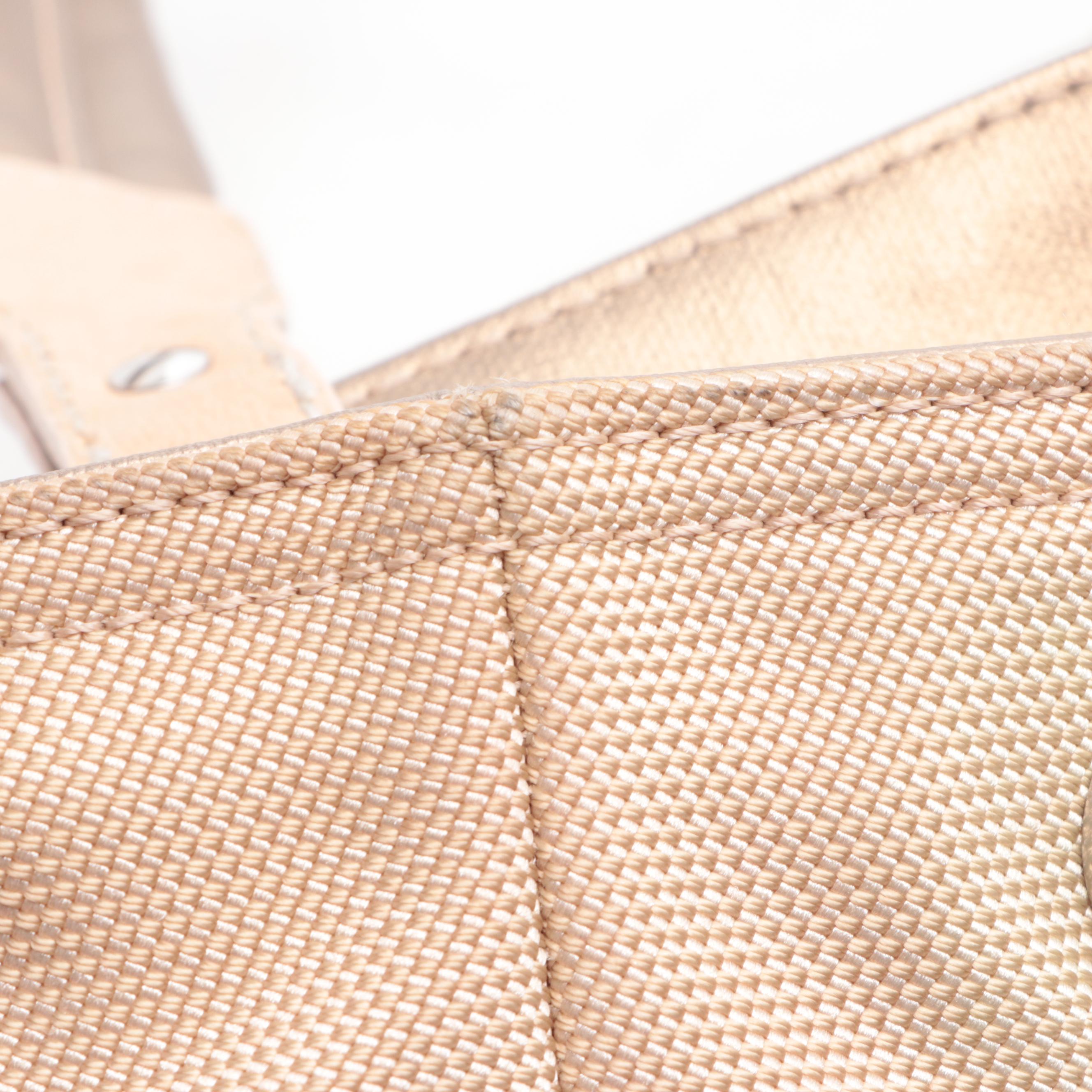 Chanel Paris Biarritz Tote Bag in Metallic Quilted Coated Canvas