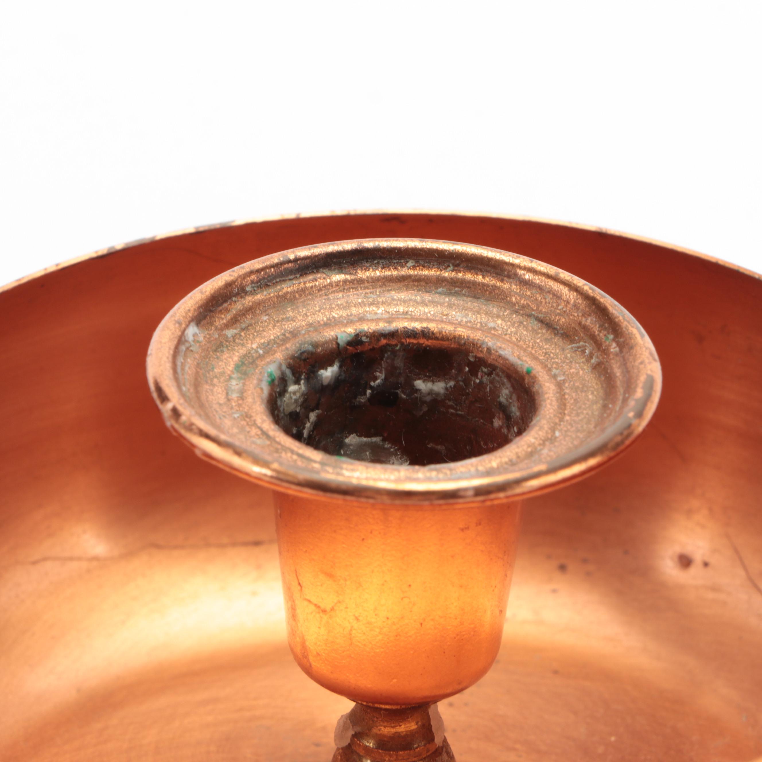 Teleflora "Le Saucier" Copper Sauce Pan with More Copper Containers