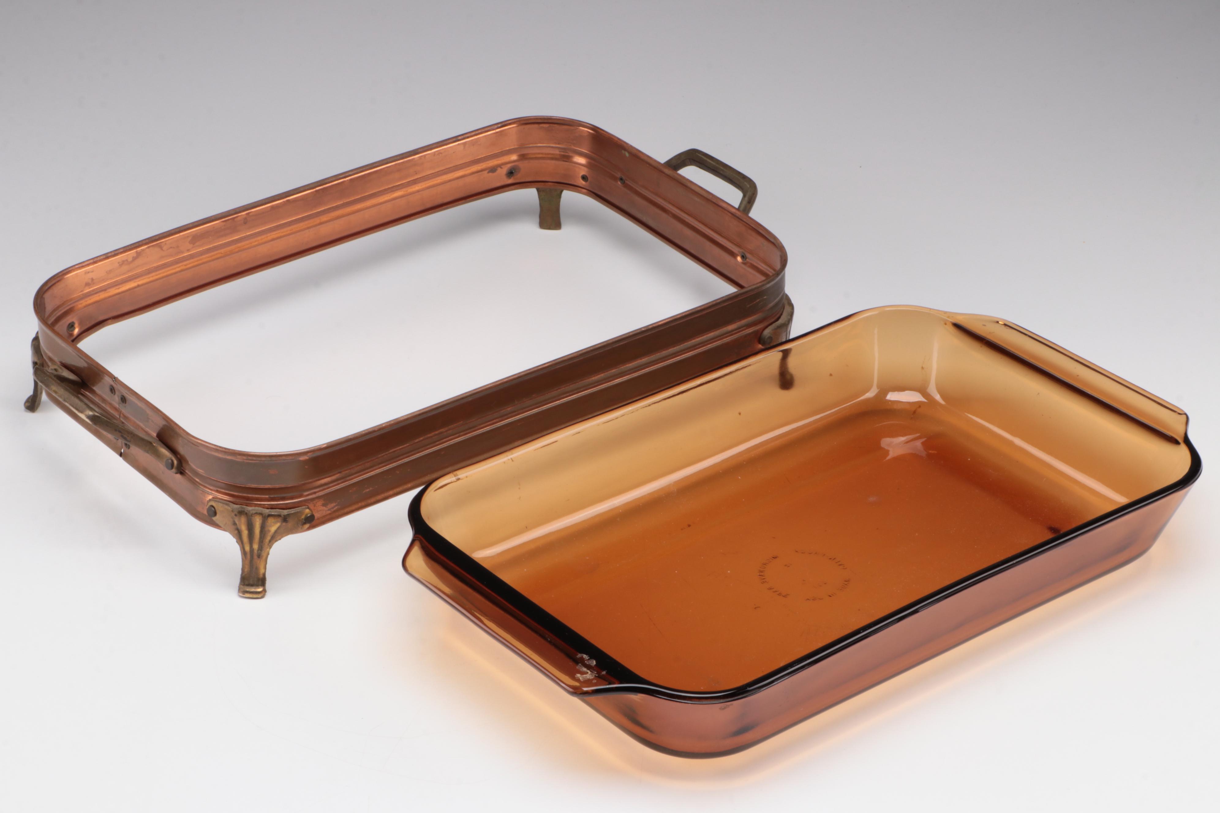 Anchor Hocking "Harvest Amber" Baking Dish and More