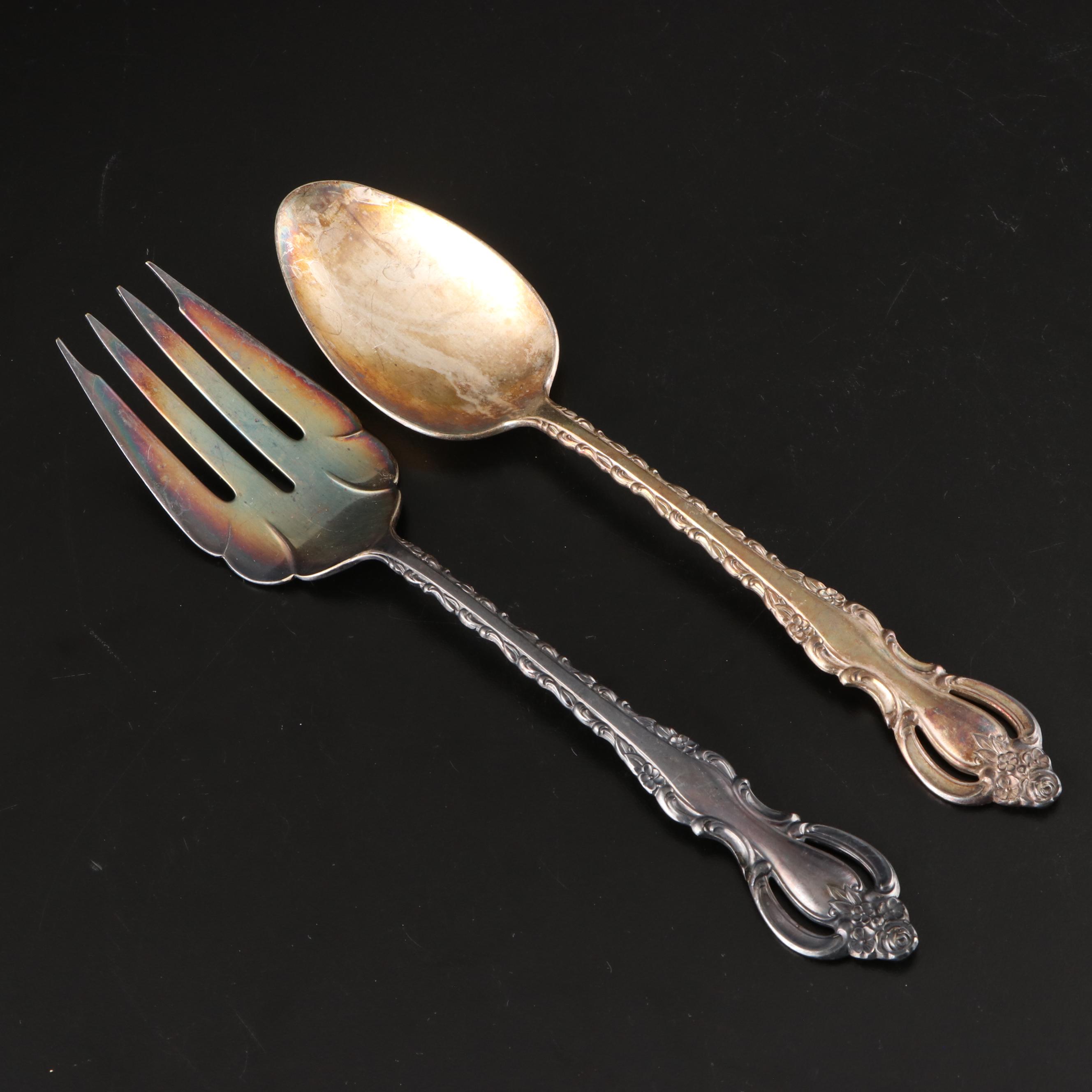 International Silver "Countess" Silver Plate Flatware and Utensils, 1969-1997