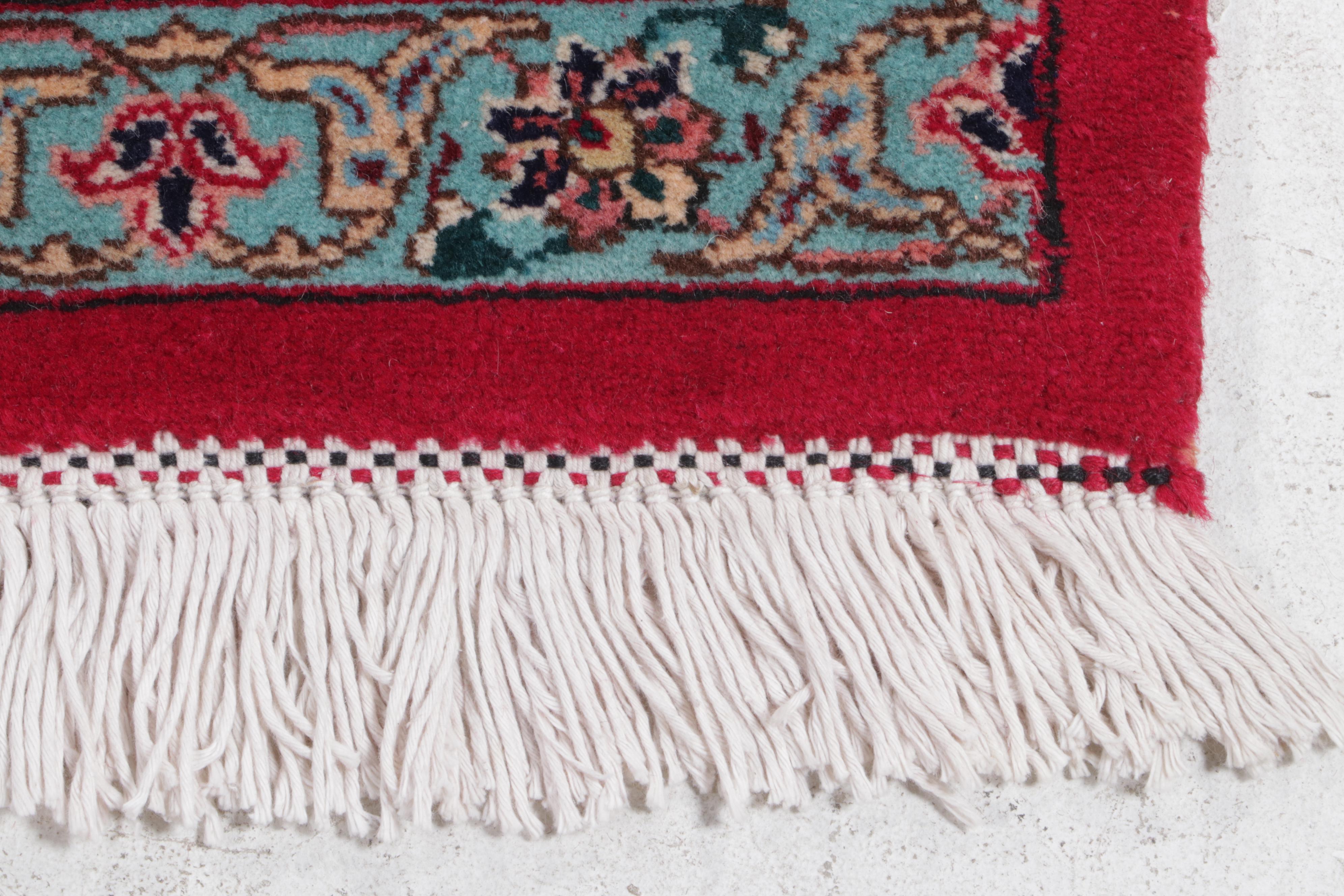 11'1 x 16'6 Hand-Knotted Persian Tabriz Room Sized Rug