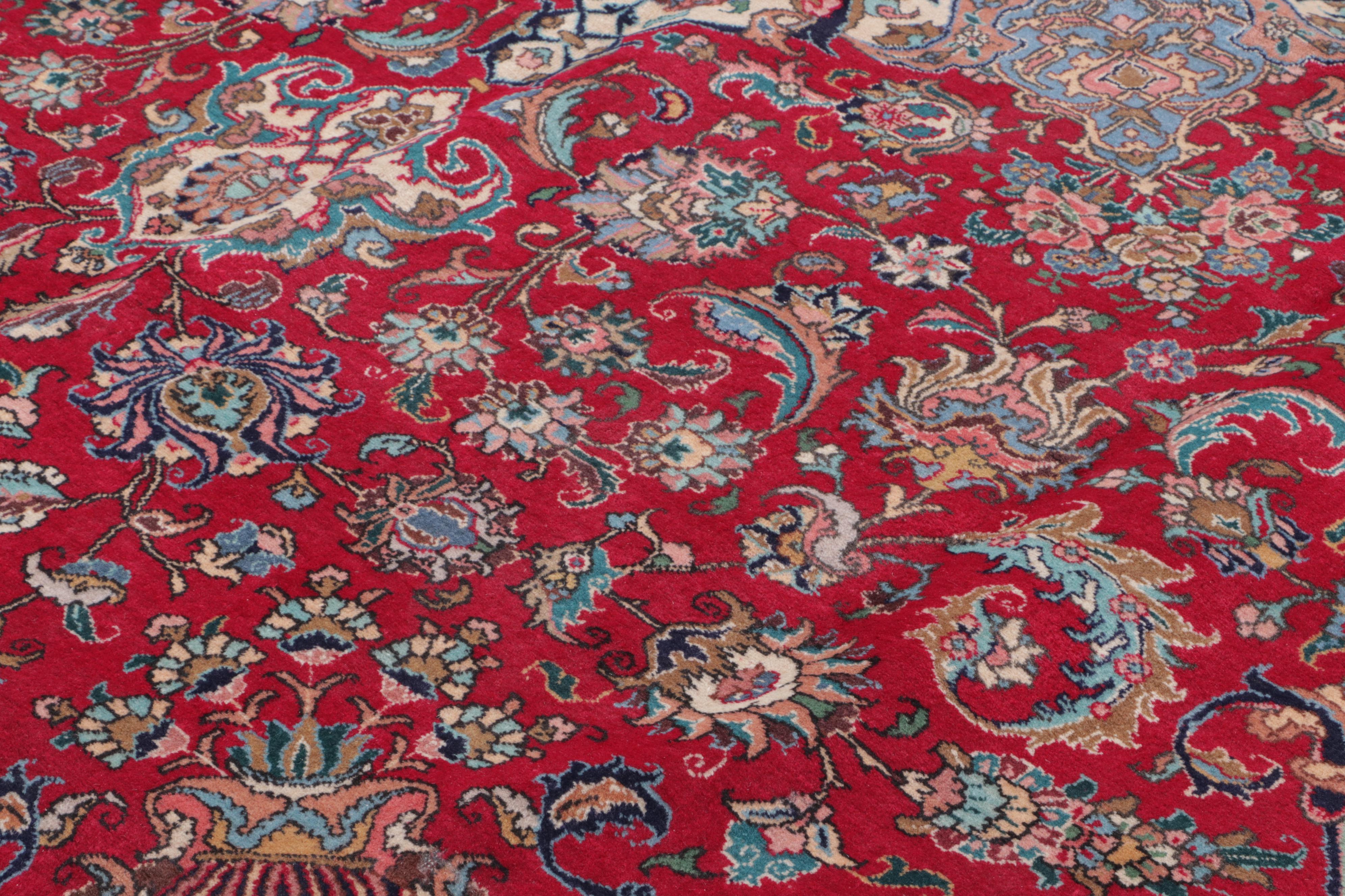 11'1 x 16'6 Hand-Knotted Persian Tabriz Room Sized Rug