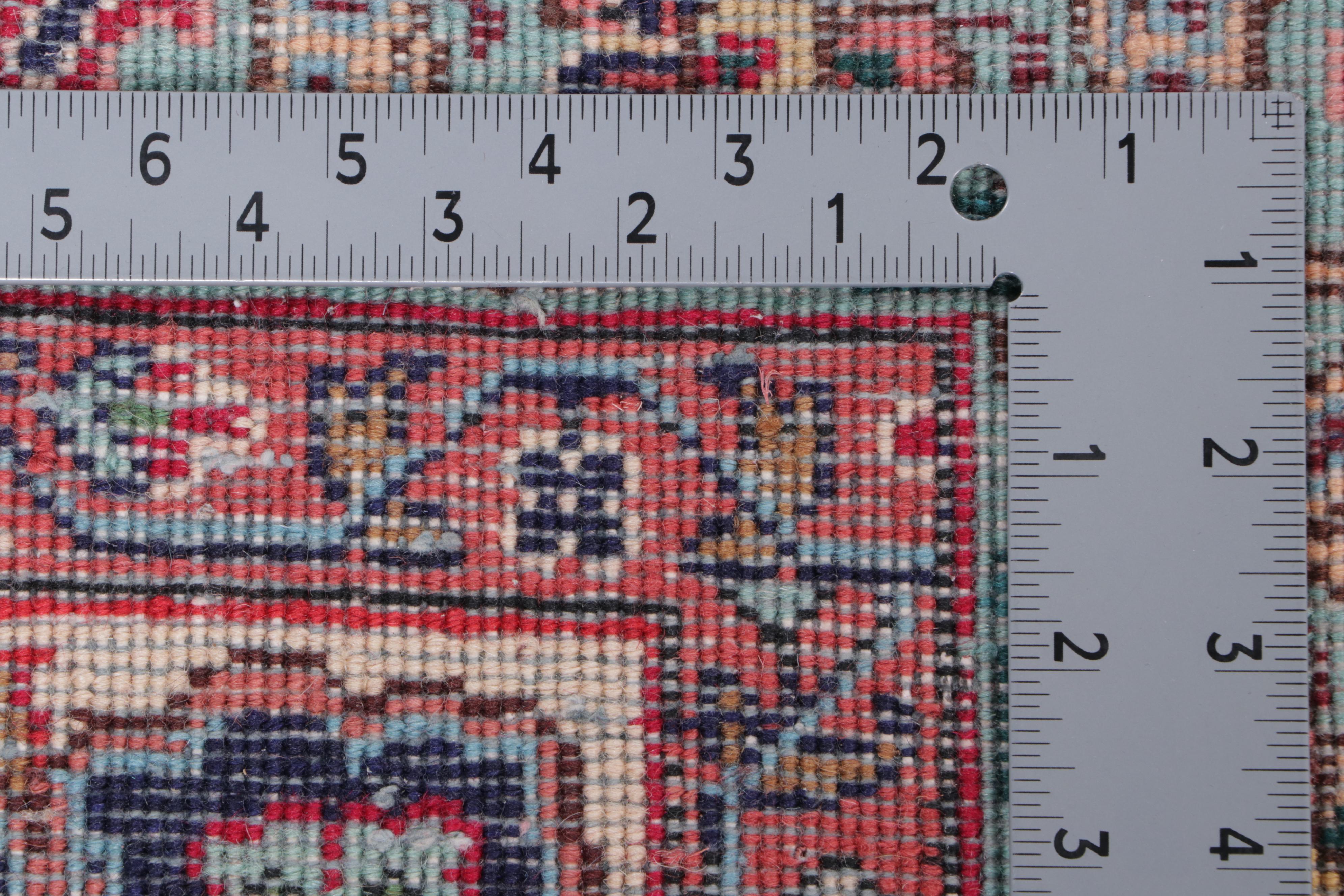 11'1 x 16'6 Hand-Knotted Persian Tabriz Room Sized Rug