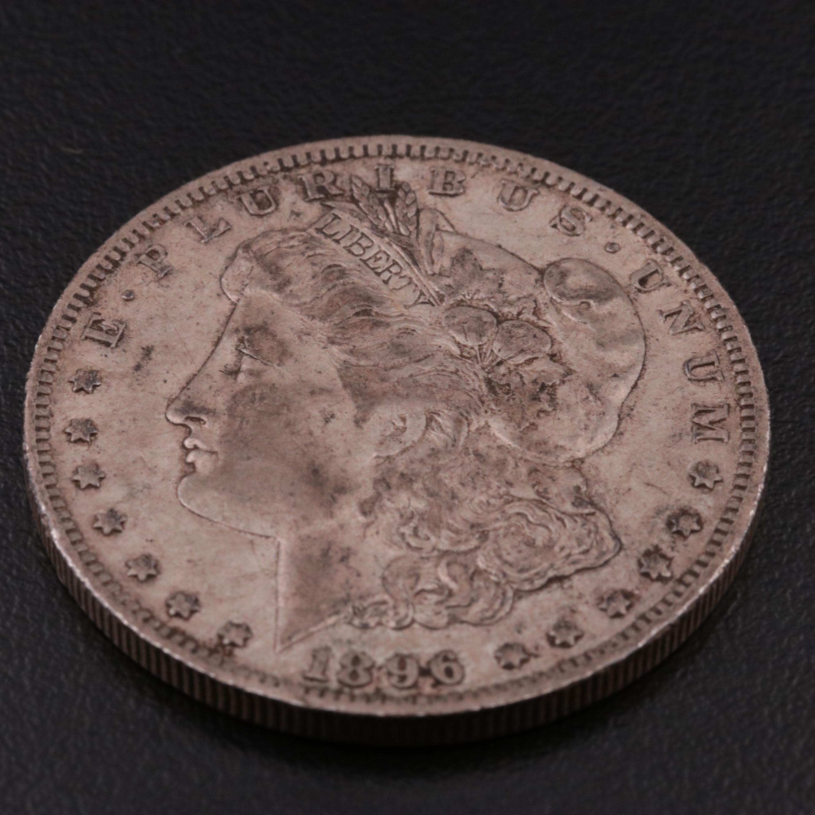 1896-O Morgan Silver Dollar