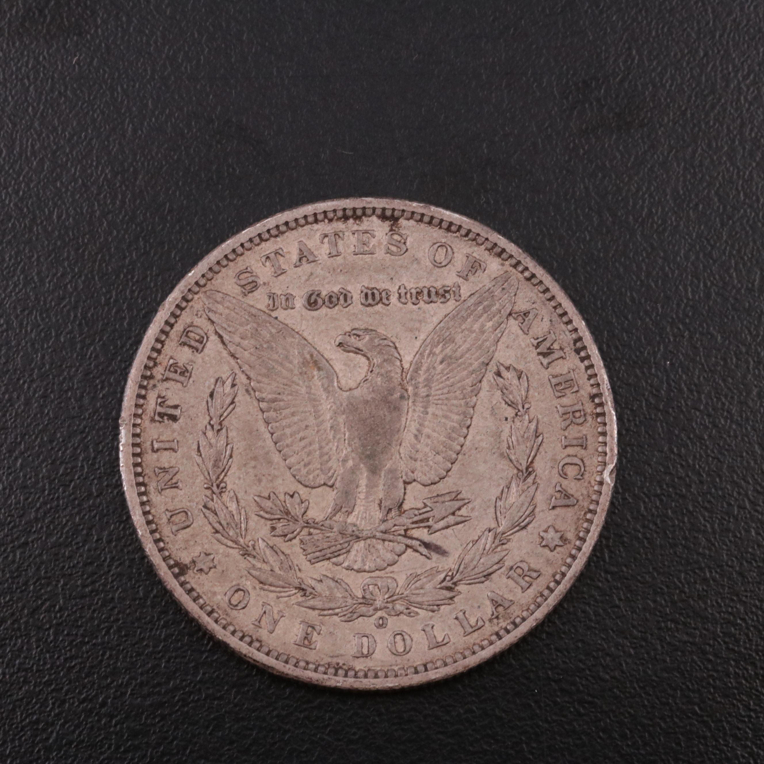 1896-O Morgan Silver Dollar