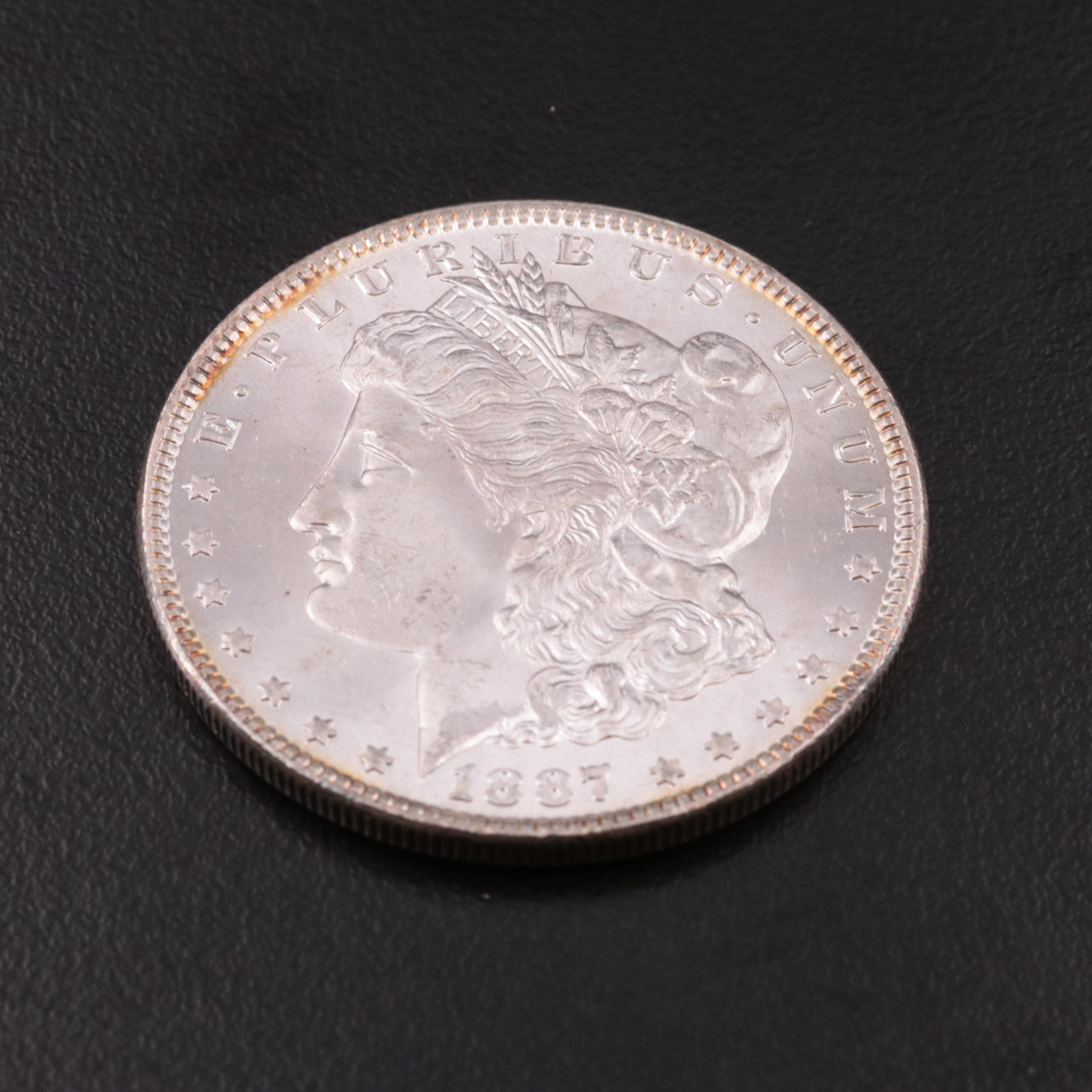 1887 Morgan Silver Dollar