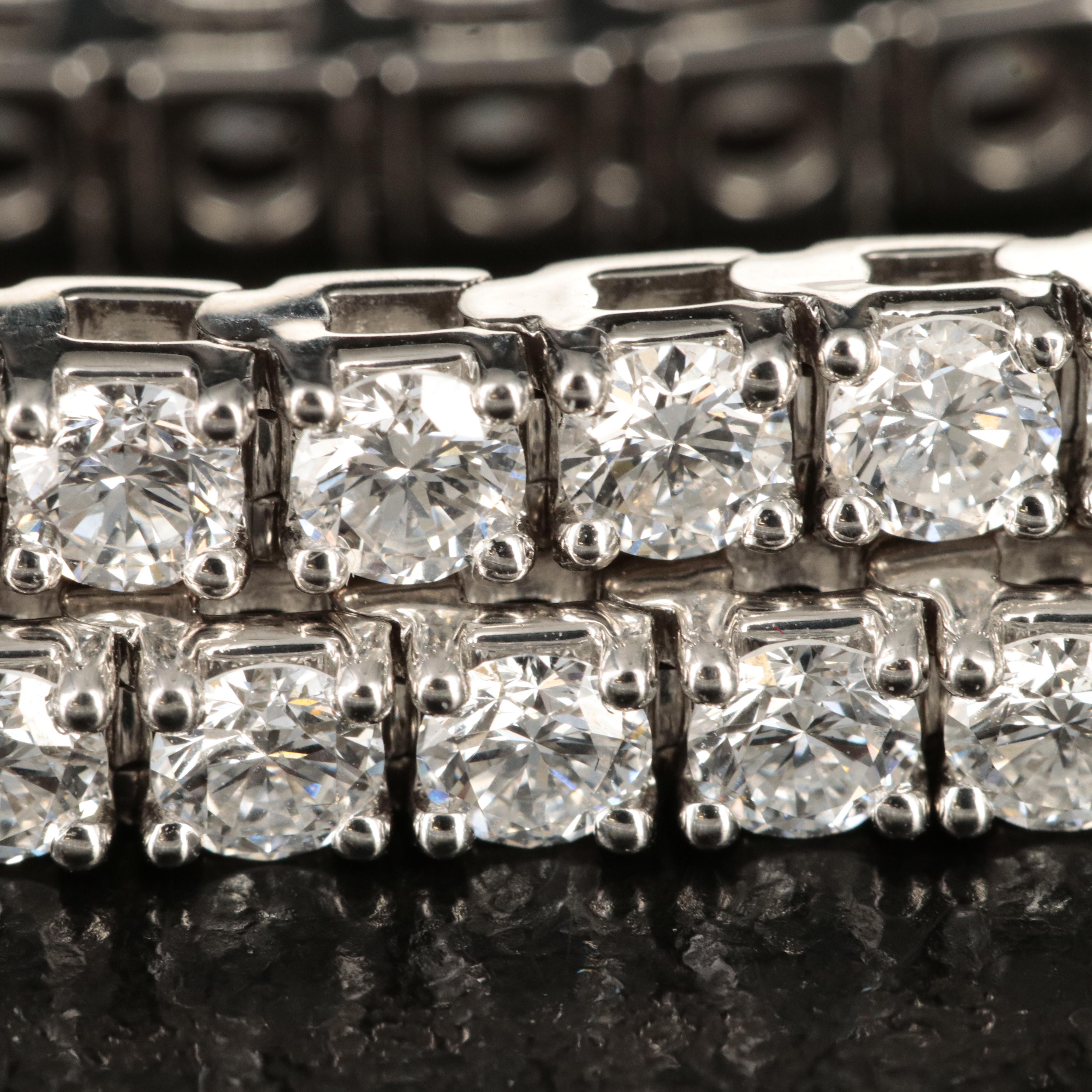 14K 6.00 CTW Lab Grown Diamond Line Bracelet