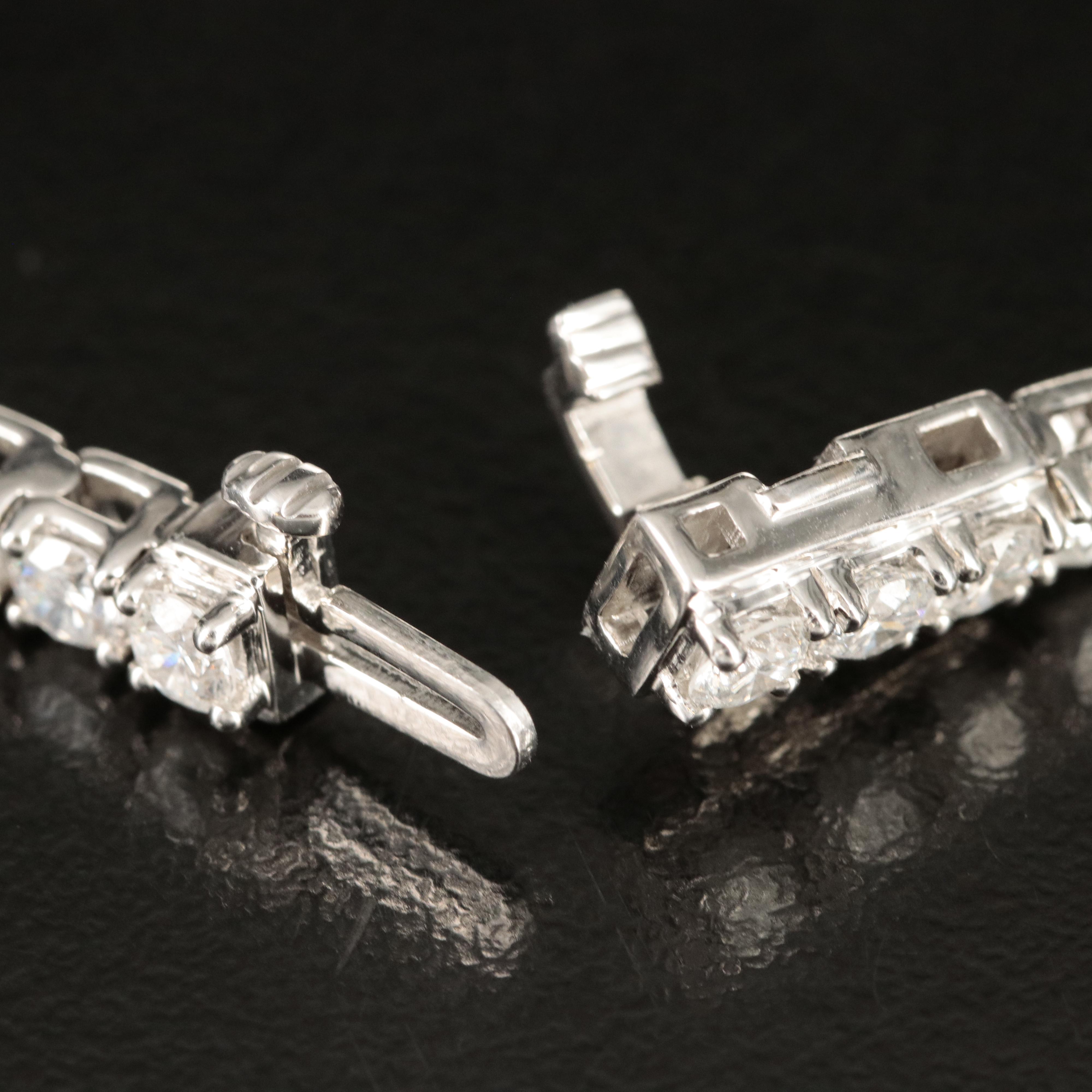 14K 6.00 CTW Lab Grown Diamond Line Bracelet