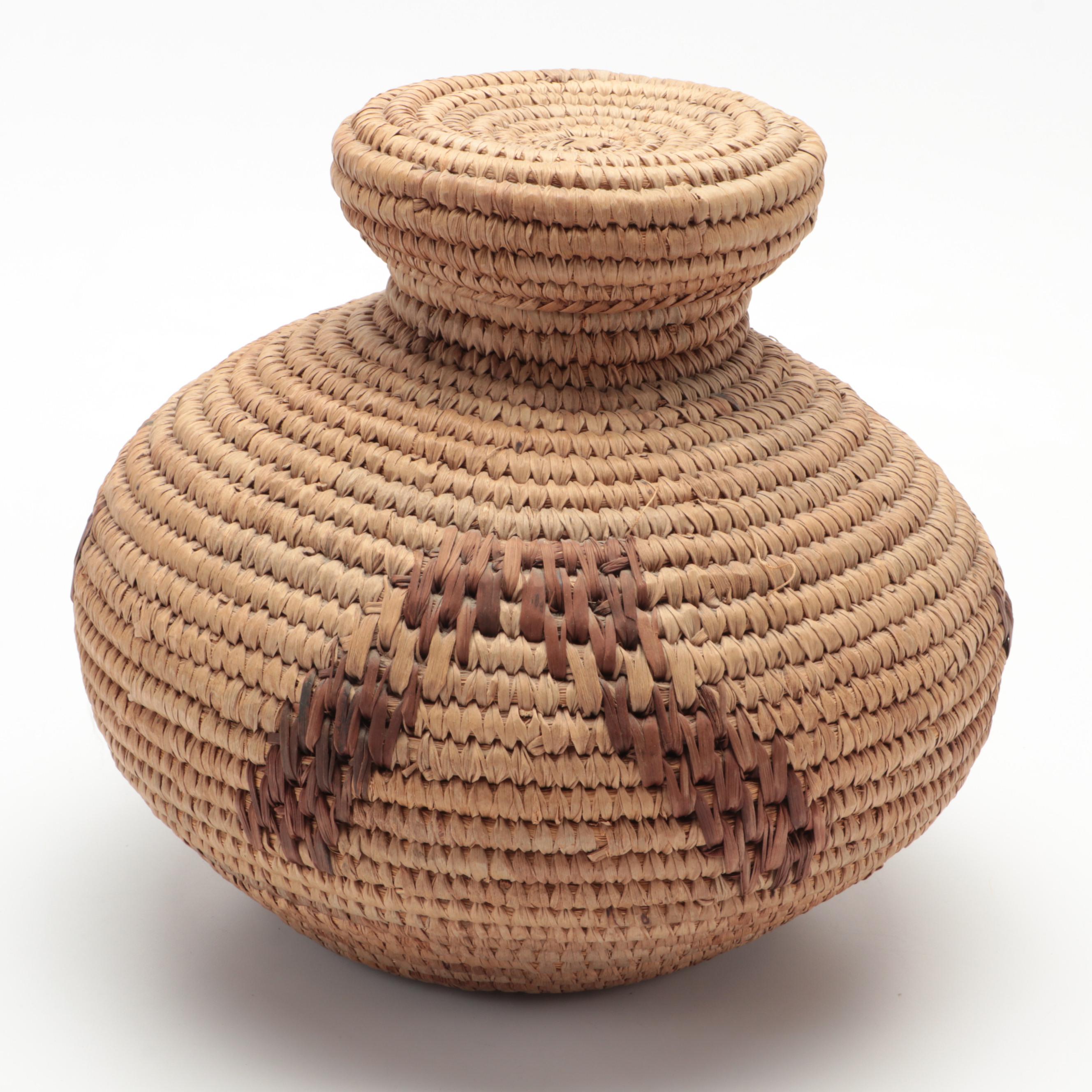 African Lidded Baskets