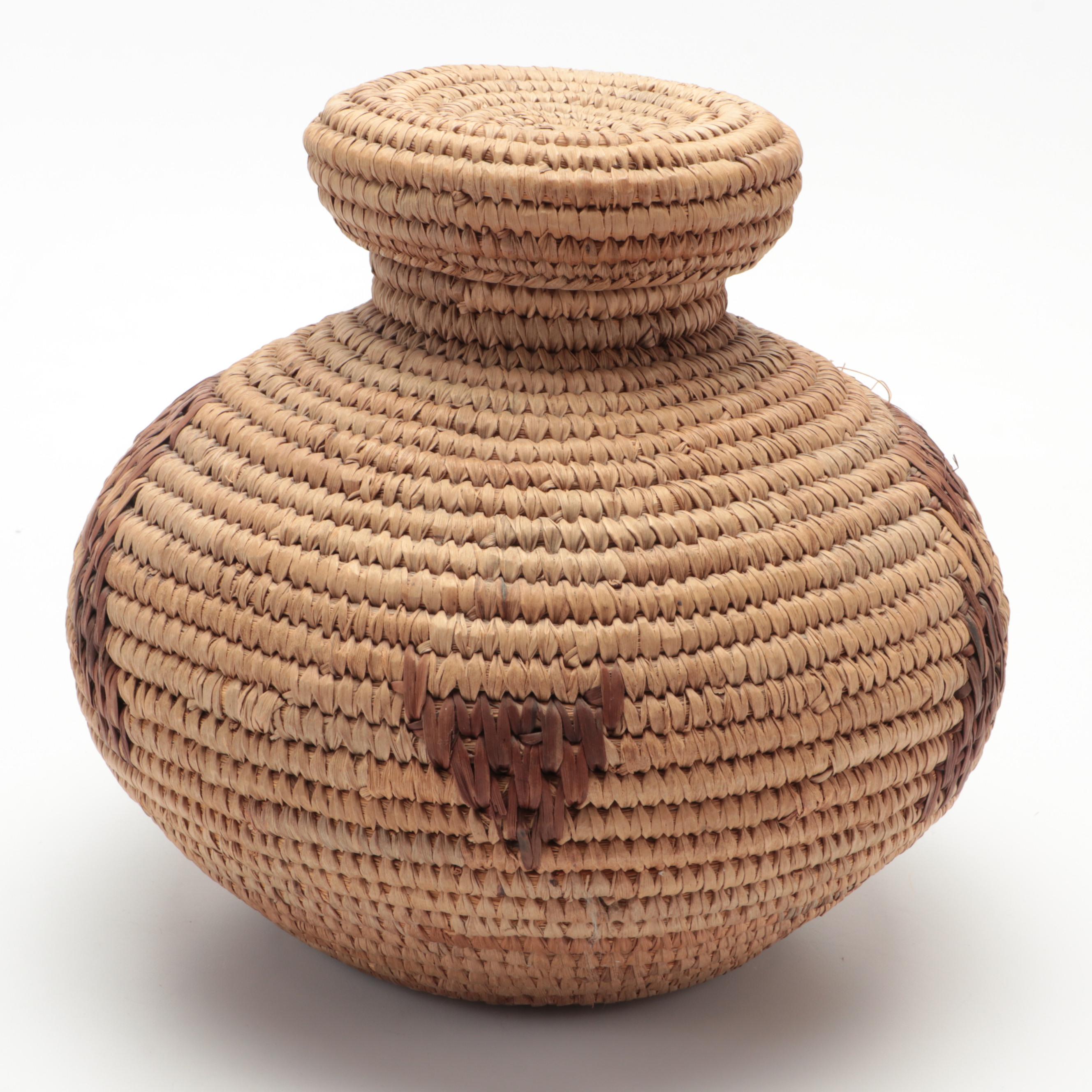 African Lidded Baskets