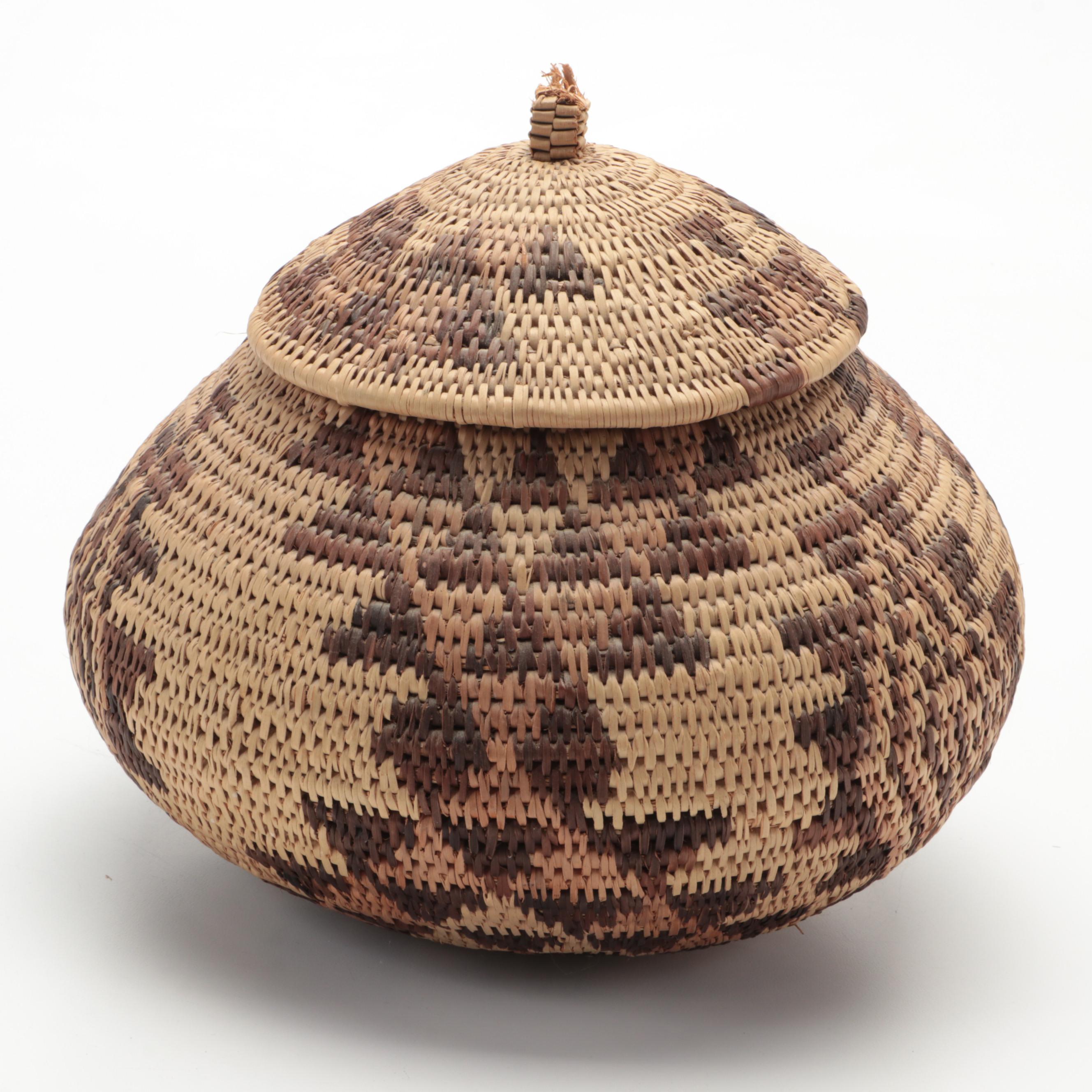 African Lidded Baskets